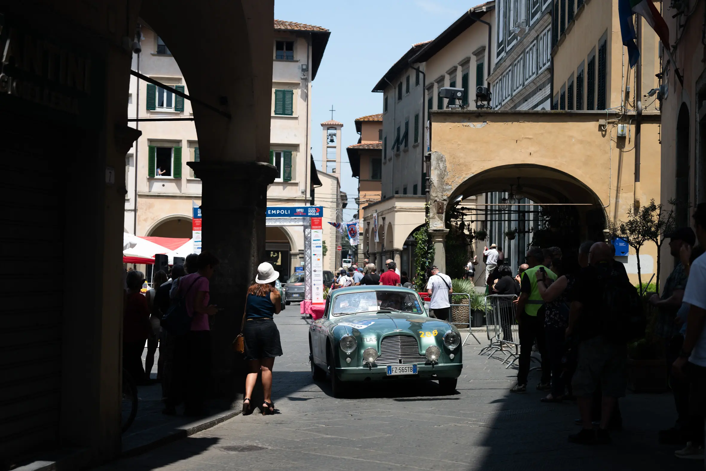 Mille Miglia 2025, il passaggio da Empoli