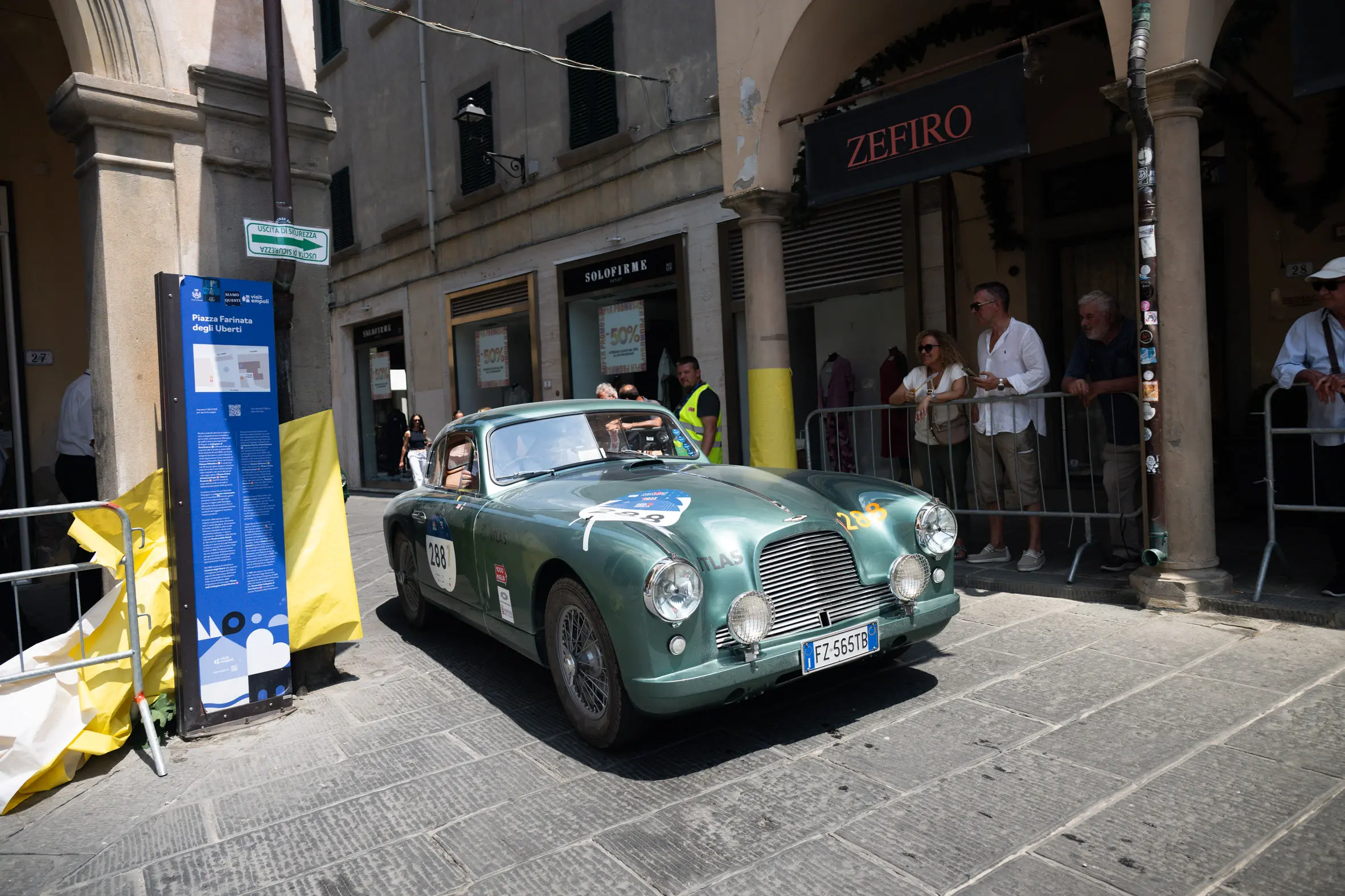 Mille Miglia 2025, il passaggio da Empoli