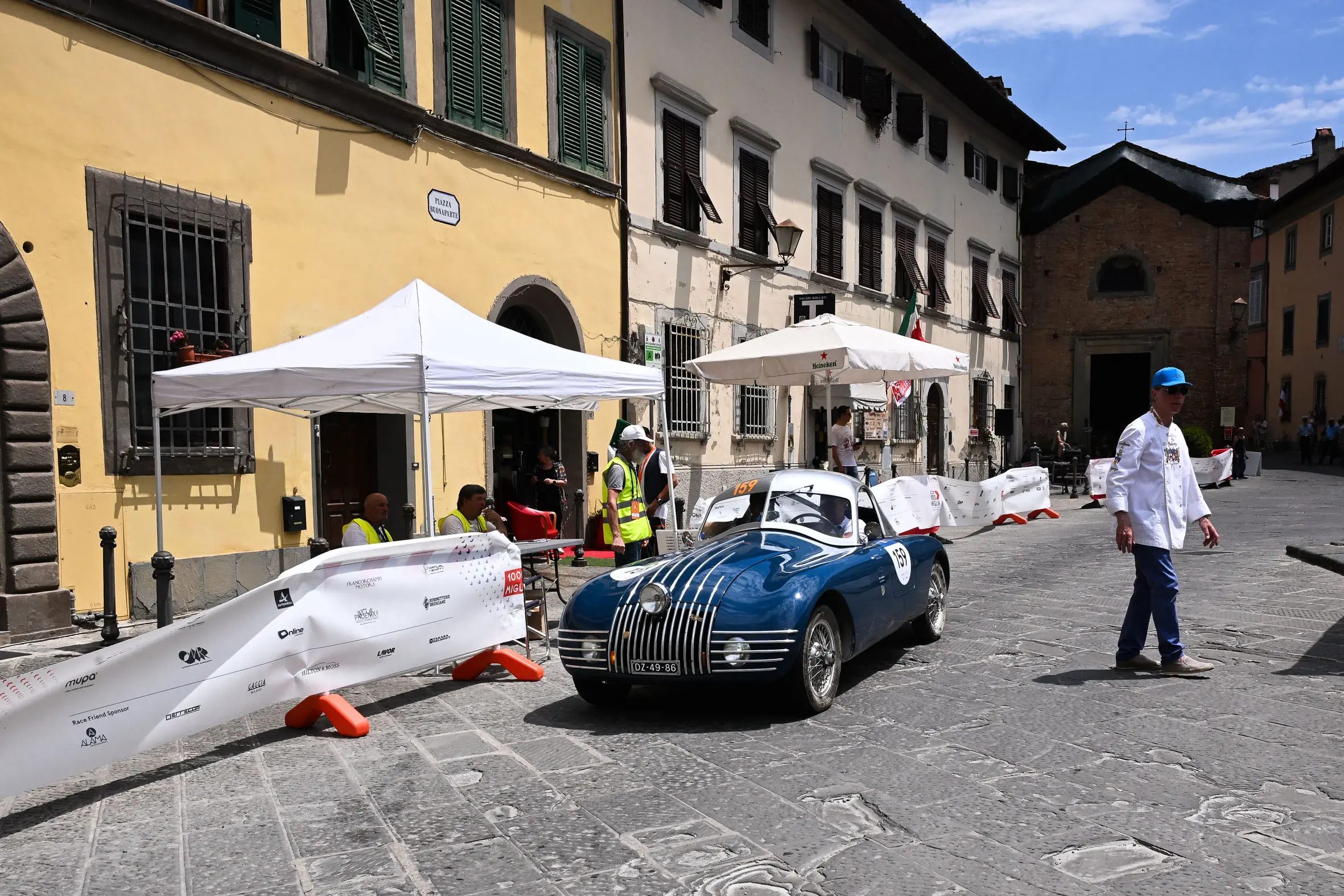 Mille Miglia 2025, il passaggio da San Miniato