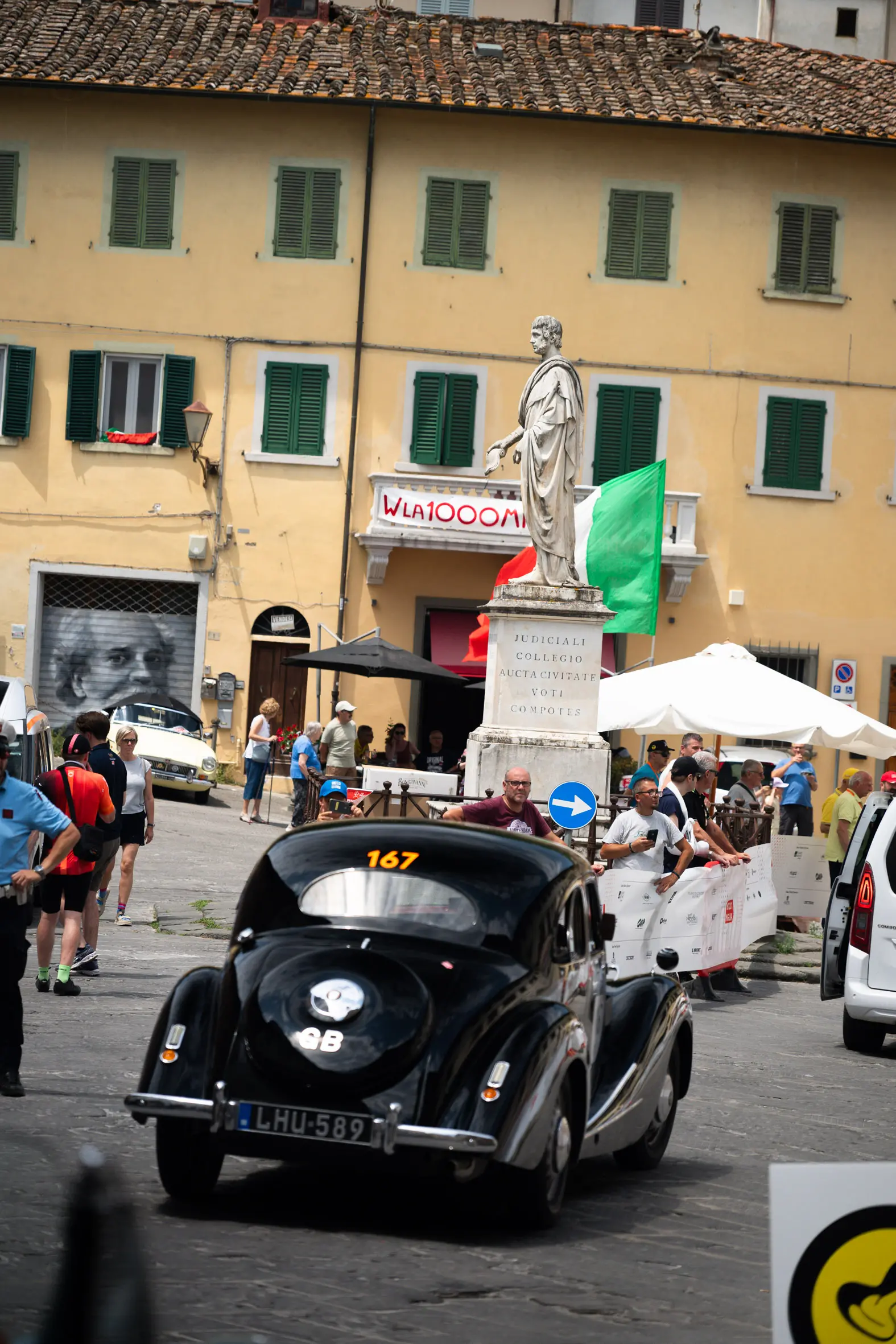 Mille Miglia 2025, il passaggio da San Miniato