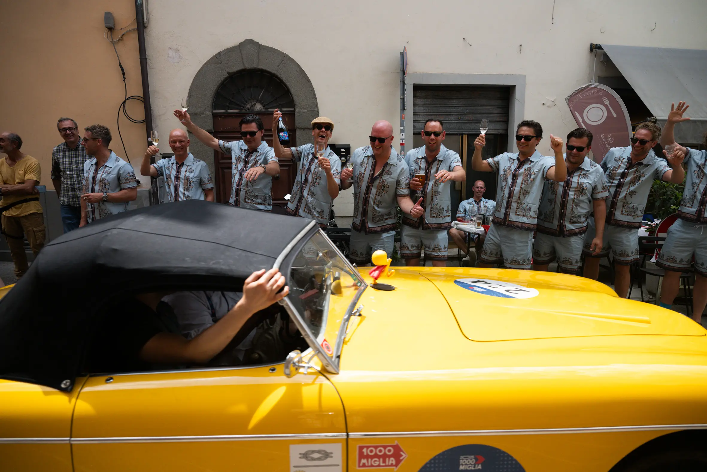 Mille Miglia 2025, il passaggio da San Miniato
