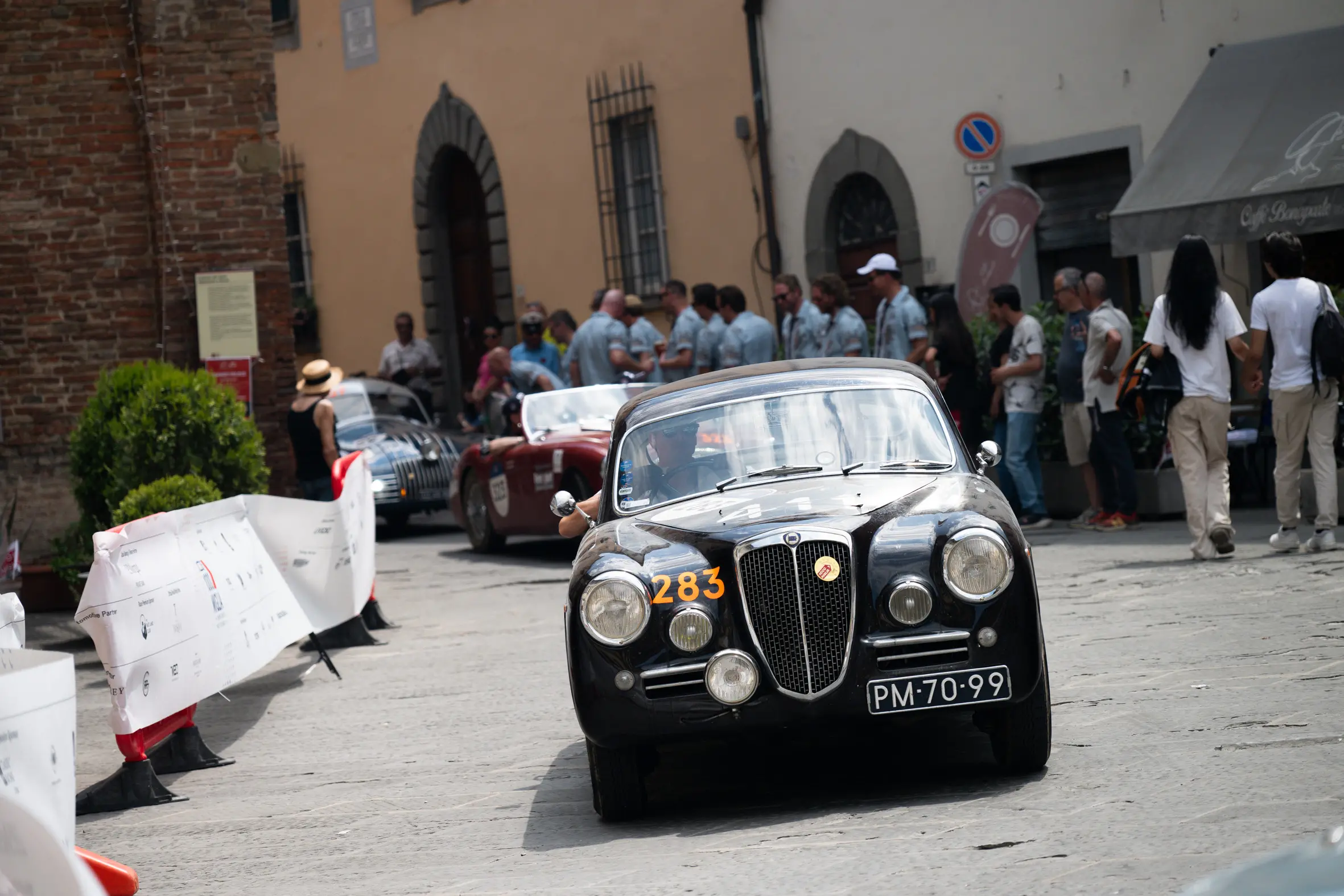 Mille Miglia 2025, il passaggio da San Miniato