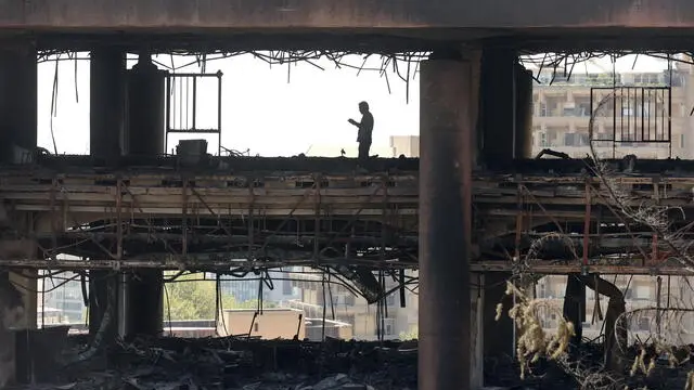 epa12184956 â€‹A view of the damaged building of Iranian state TV (IRIB) after an Israeli airstrike in Tehran, Iran, 19 June 2025. The Islamic Republic of Iran Broadcasting (IRIB) corporation building was hit by an overnight Israeli strike on 17 June. Israel and Iran have been exchanging fire since Israel launched strikes across Iran on 13 June 2025 as part of Operation 'Rising Lion.' EPA/ABEDIN TAHERKENAREH