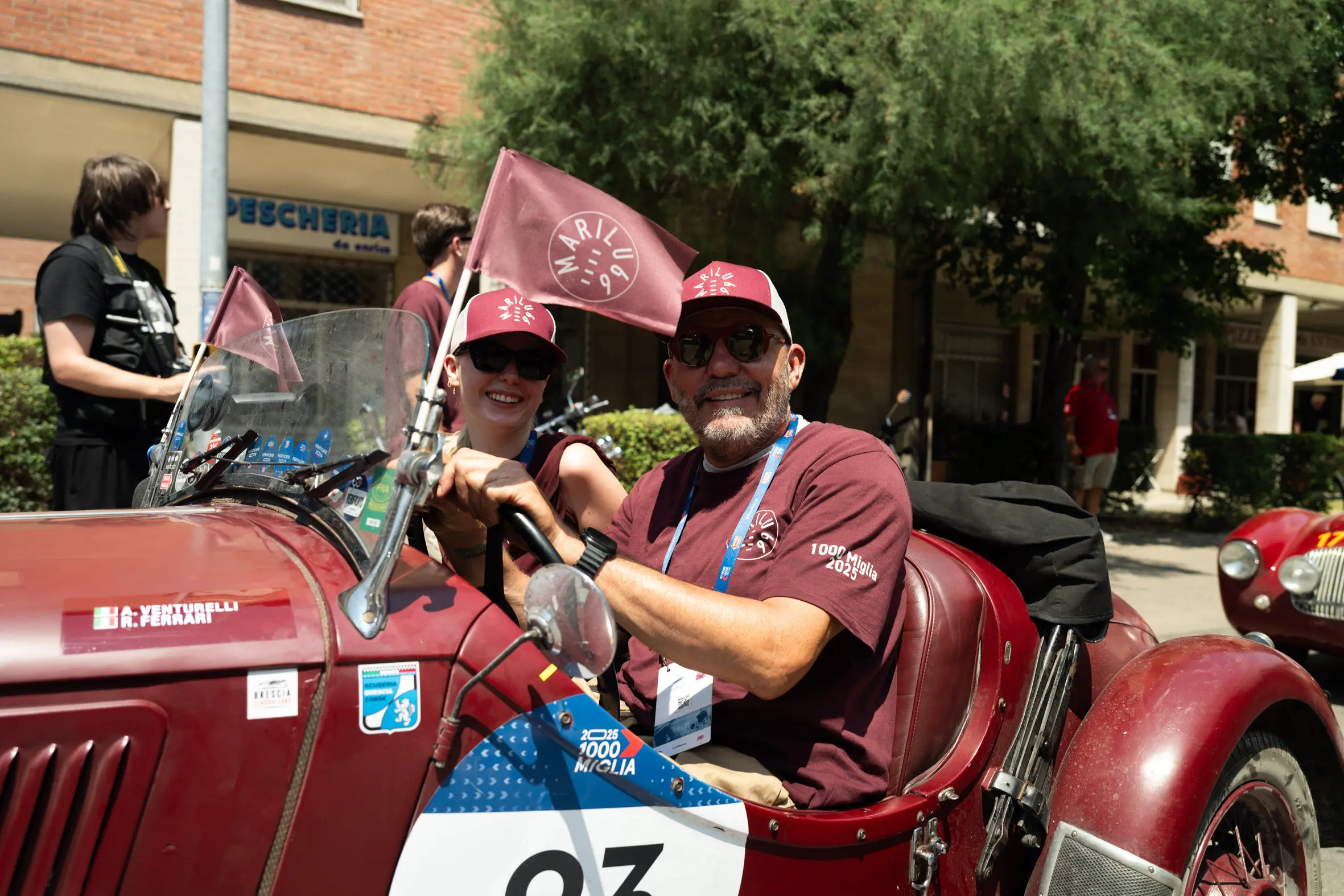 Mille Miglia 2025, la pausa pranzo a Pondera