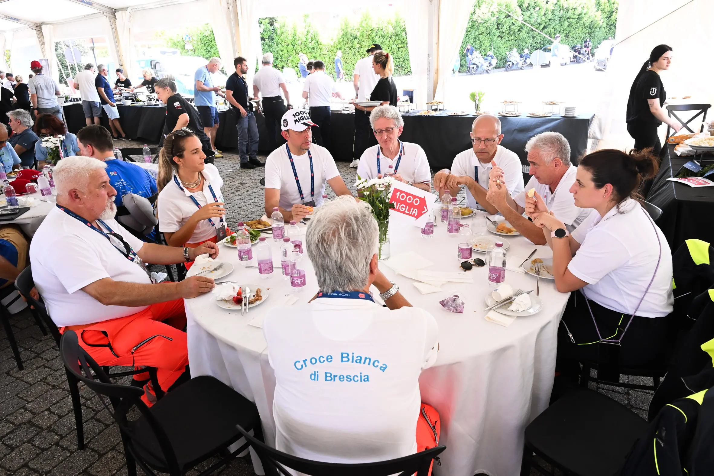 Mille Miglia 2025, la pausa pranzo a Pondera