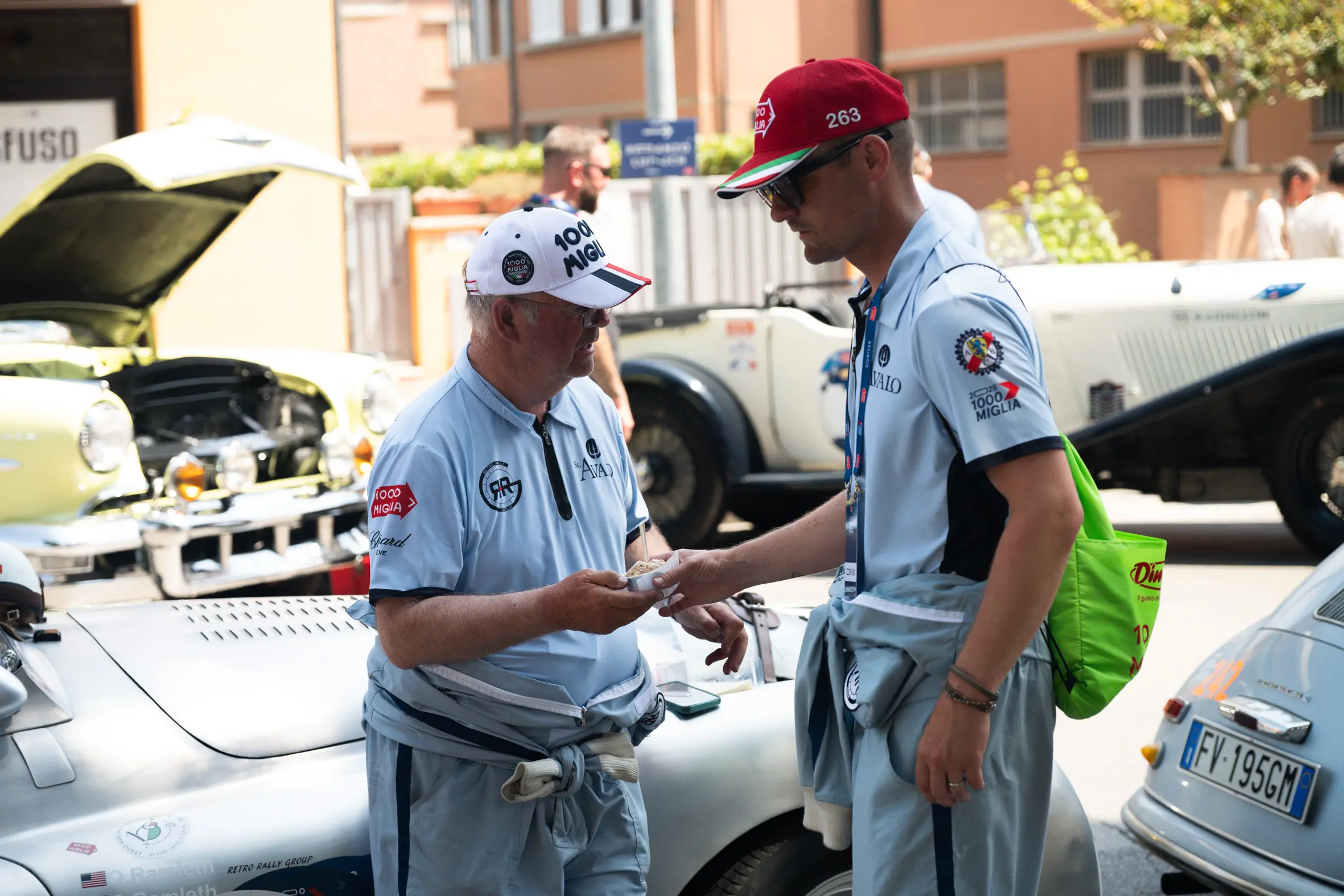Mille Miglia 2025, la pausa pranzo a Pondera