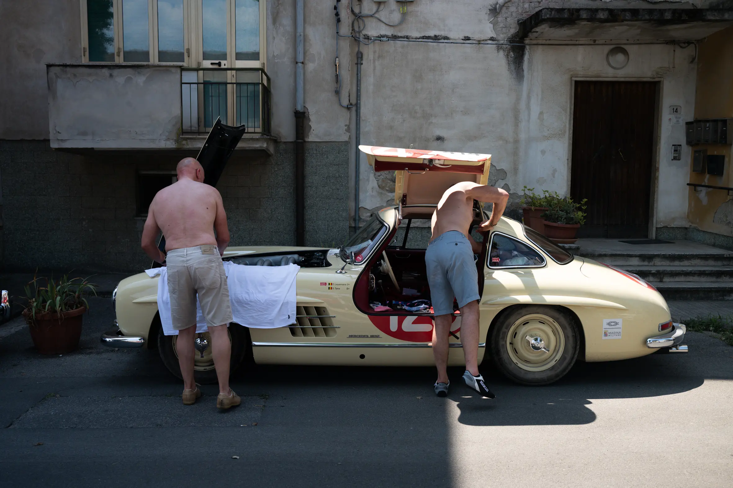 Mille Miglia 2025, la pausa pranzo a Pondera
