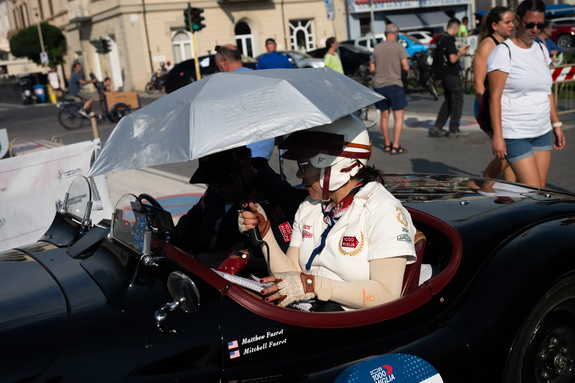Mille Miglia 2025, il passaggio da Viareggio