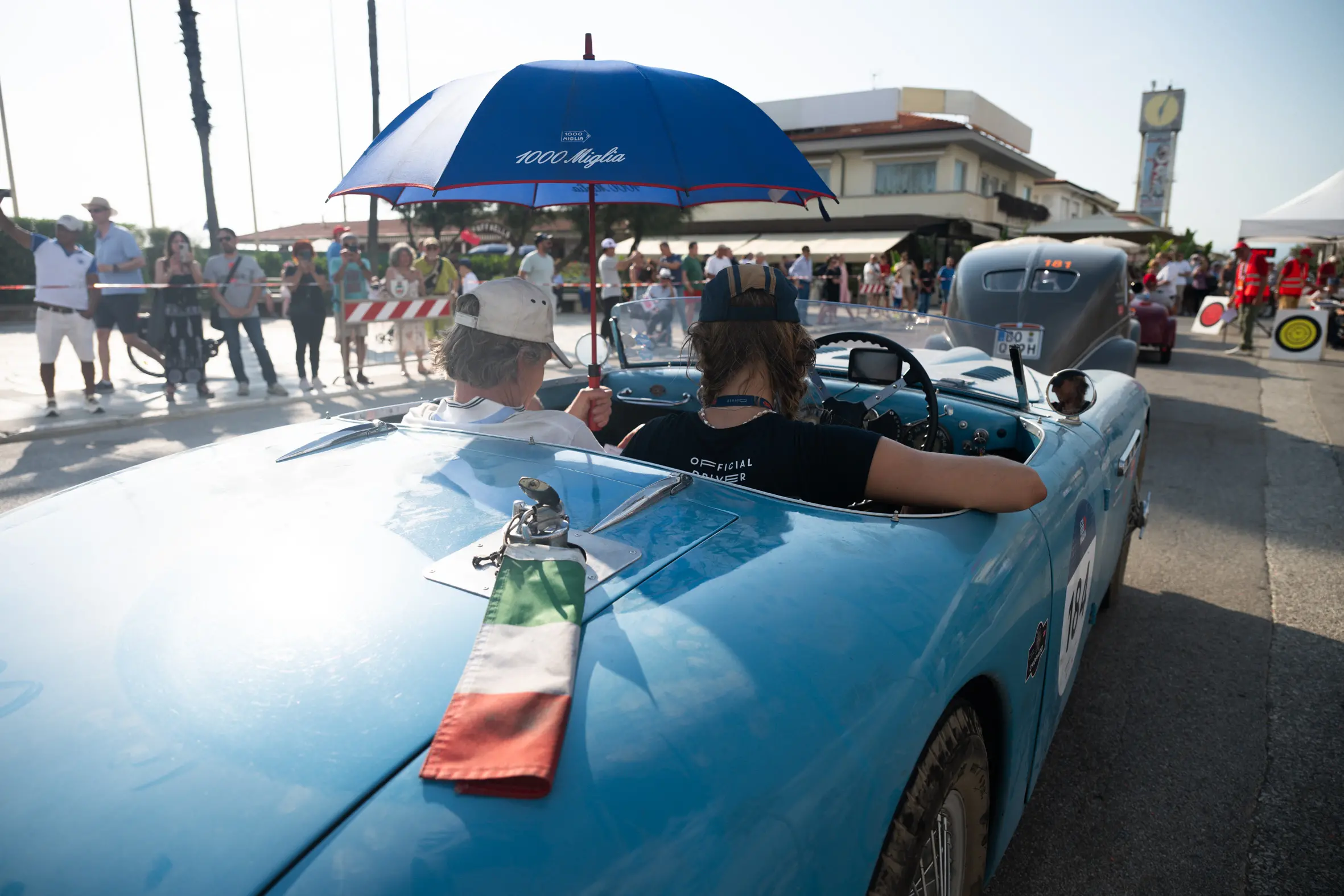 Mille Miglia 2025, il passaggio da Viareggio