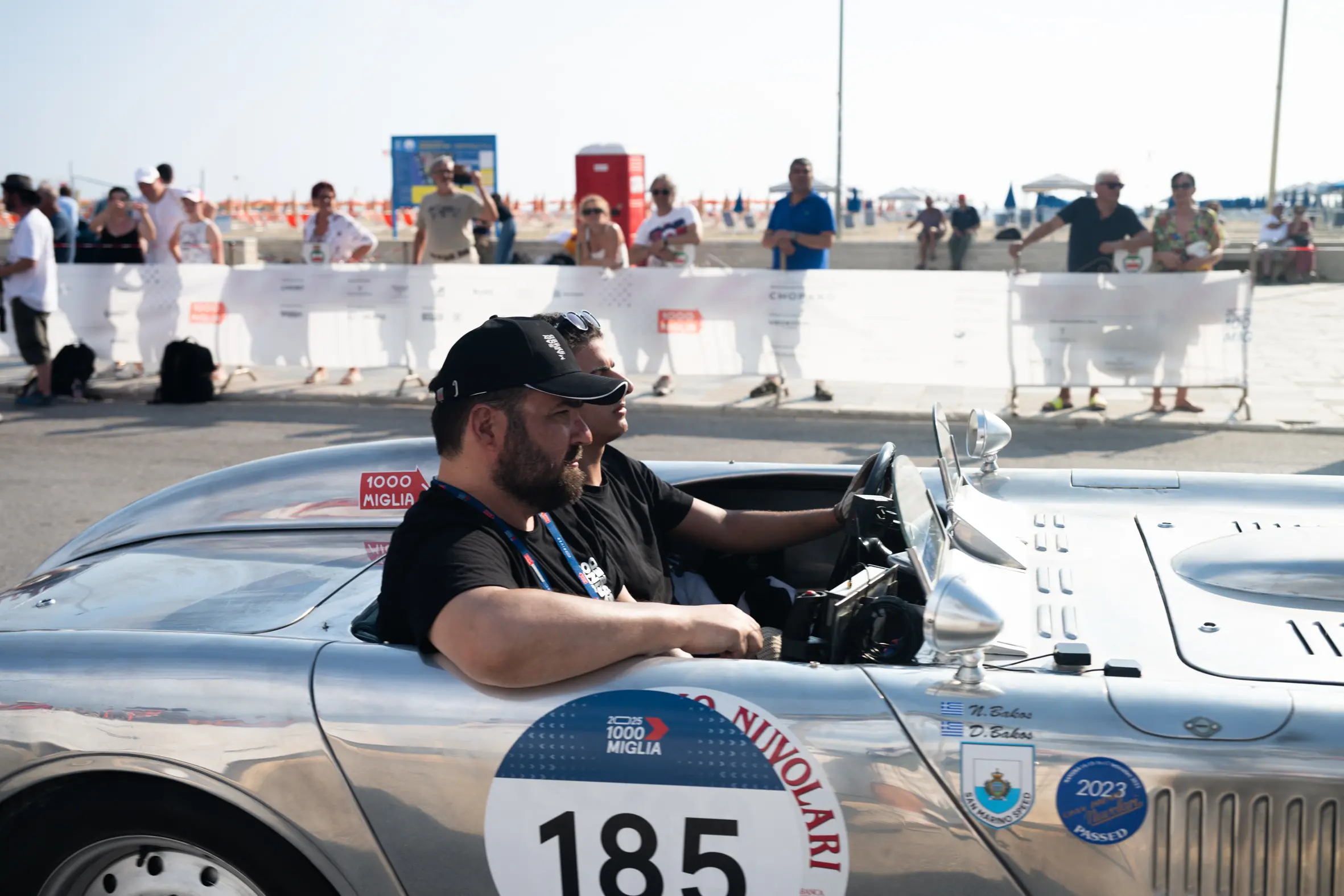 Mille Miglia 2025, il passaggio da Viareggio