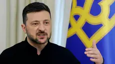 Il presidente ucraino Zelensky - Foto Ansa © www.giornaledibrescia.it