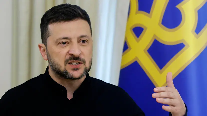 Il presidente ucraino Zelensky - Foto Ansa © www.giornaledibrescia.it