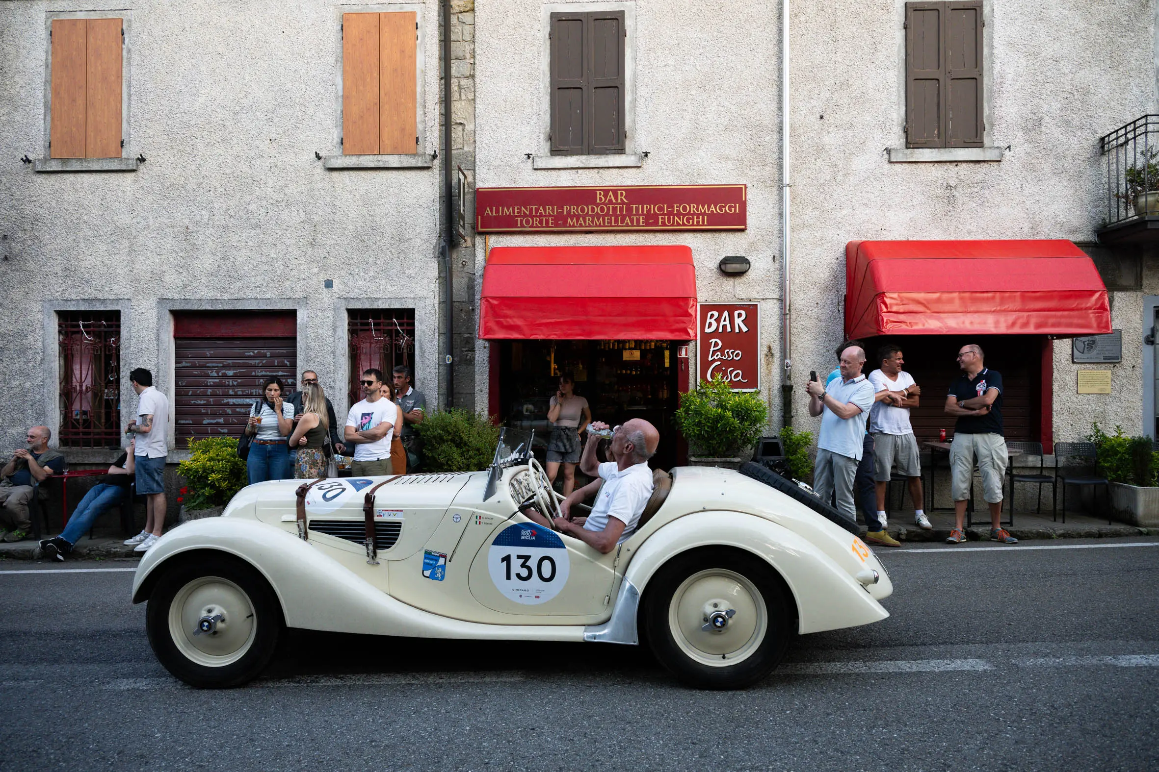 Mille Miglia 2025, il passaggio dal passo della Cisa