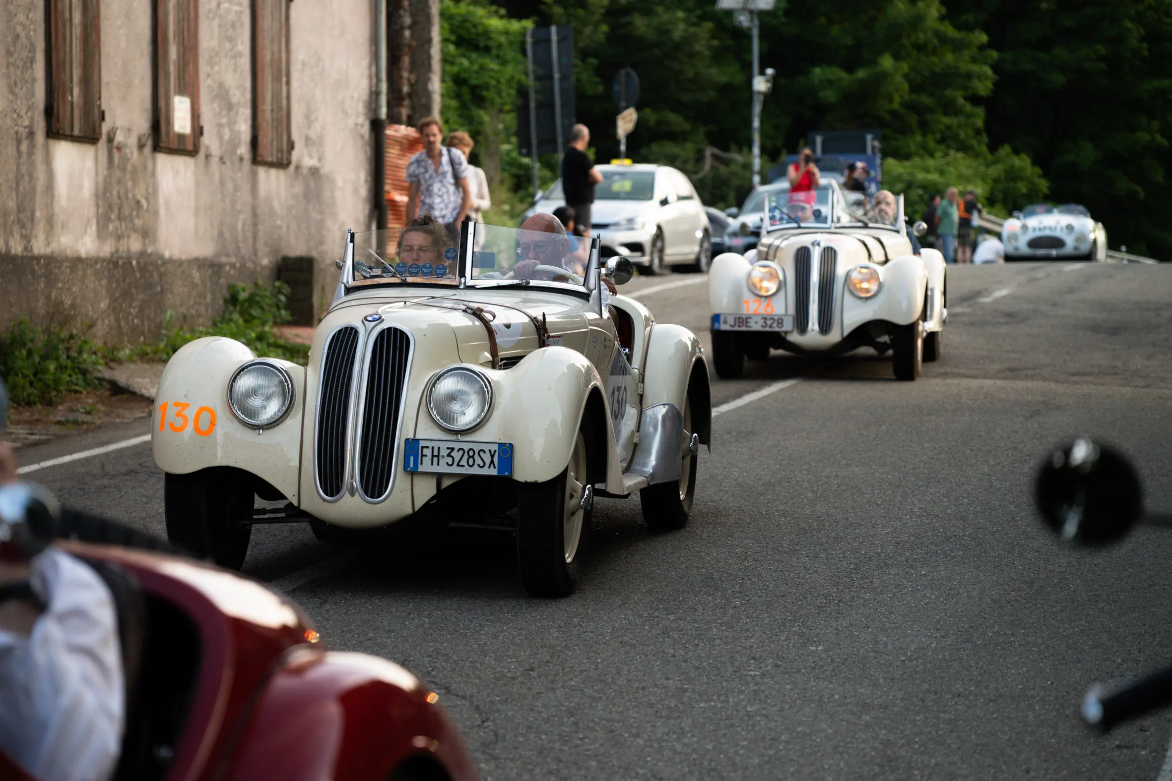 Mille Miglia 2025, il passaggio dal passo della Cisa