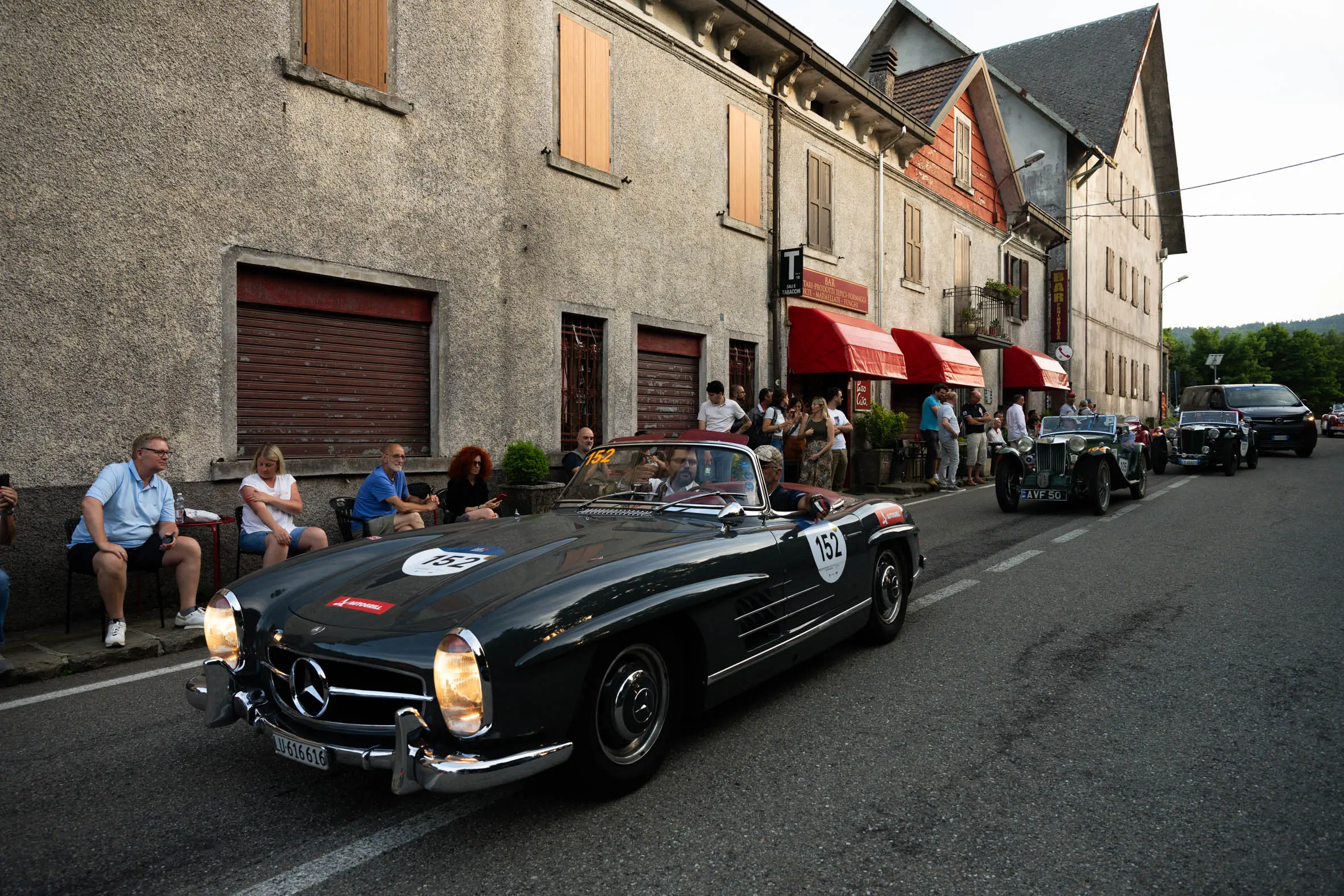 Mille Miglia 2025, il passaggio dal passo della Cisa