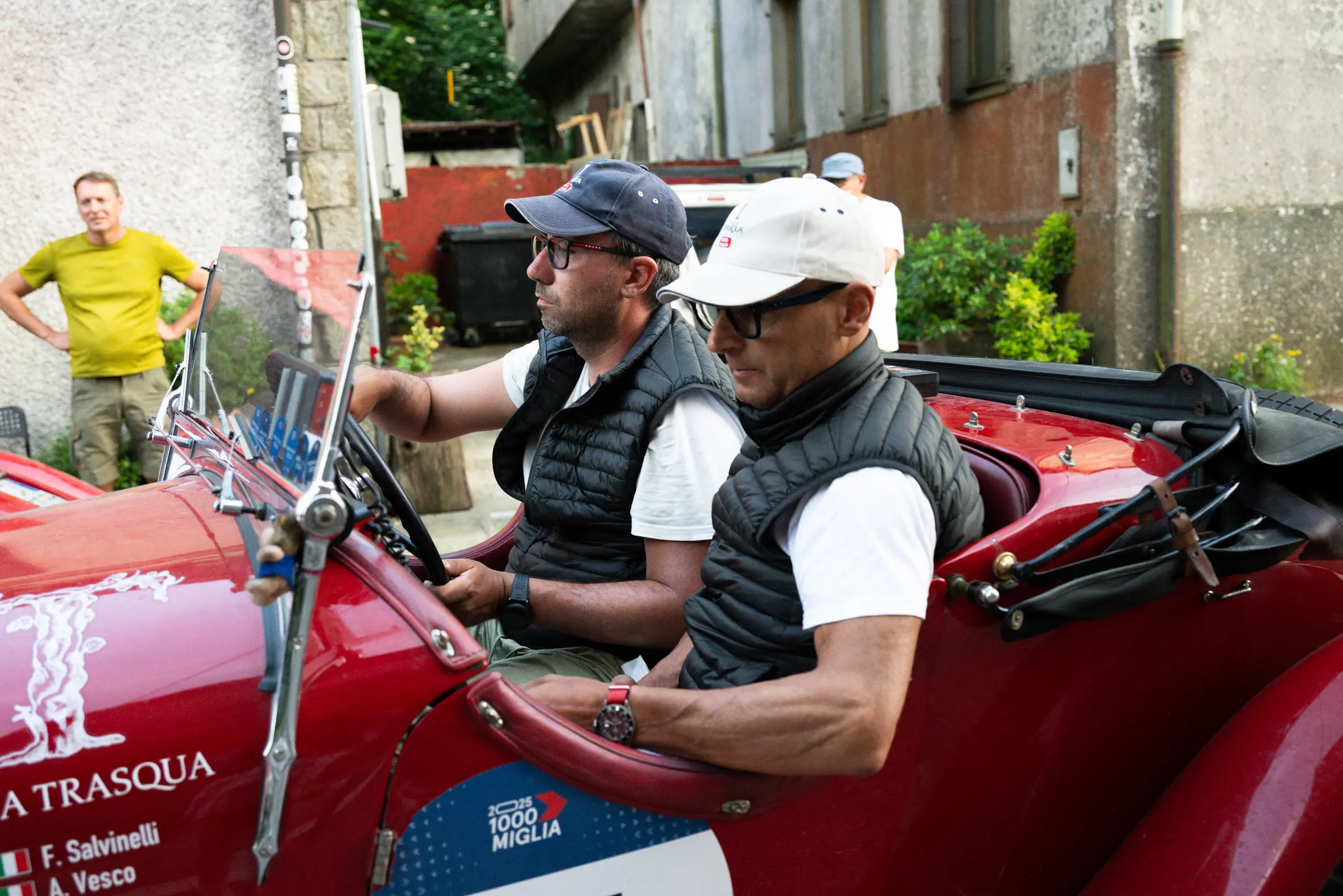 Mille Miglia 2025, il passaggio dal passo della Cisa