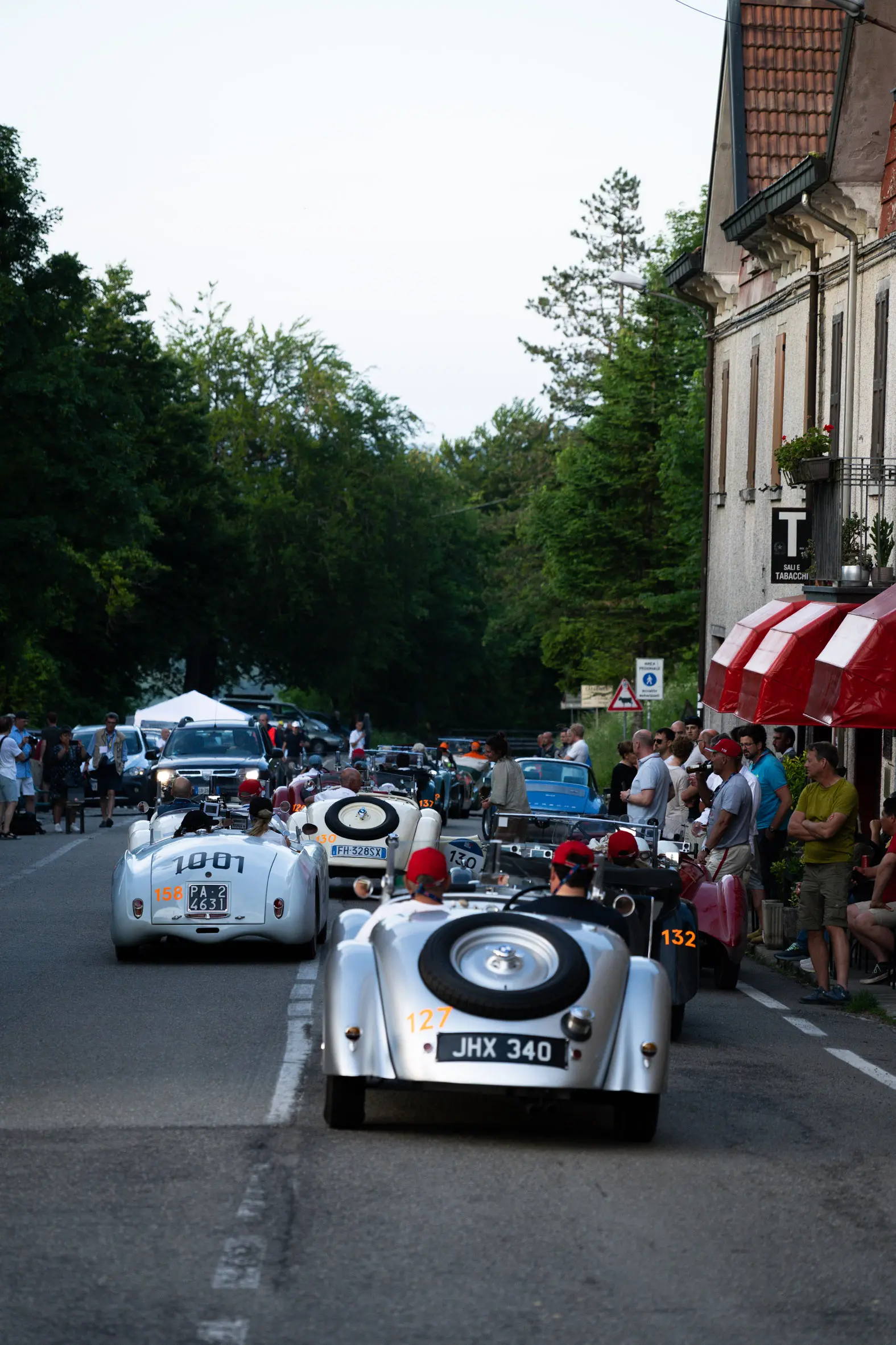 Mille Miglia 2025, il passaggio dal passo della Cisa