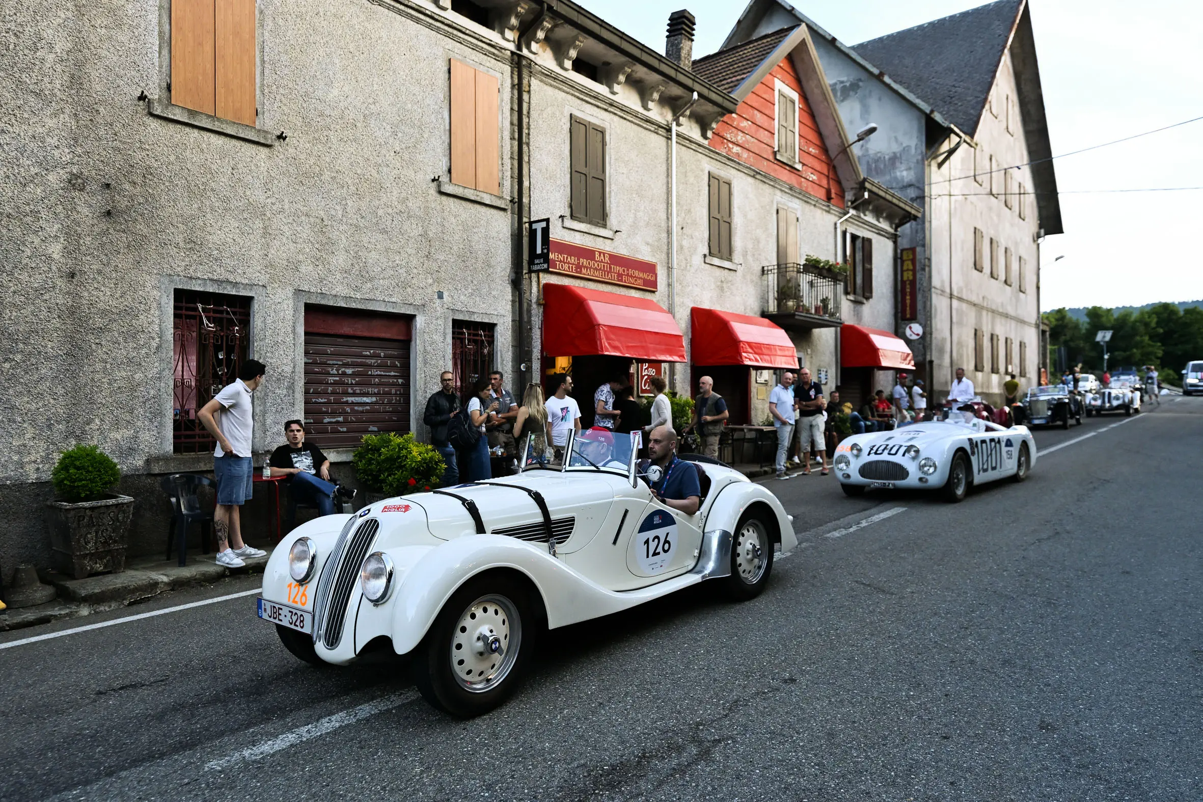 Mille Miglia 2025, il passaggio dal passo della Cisa