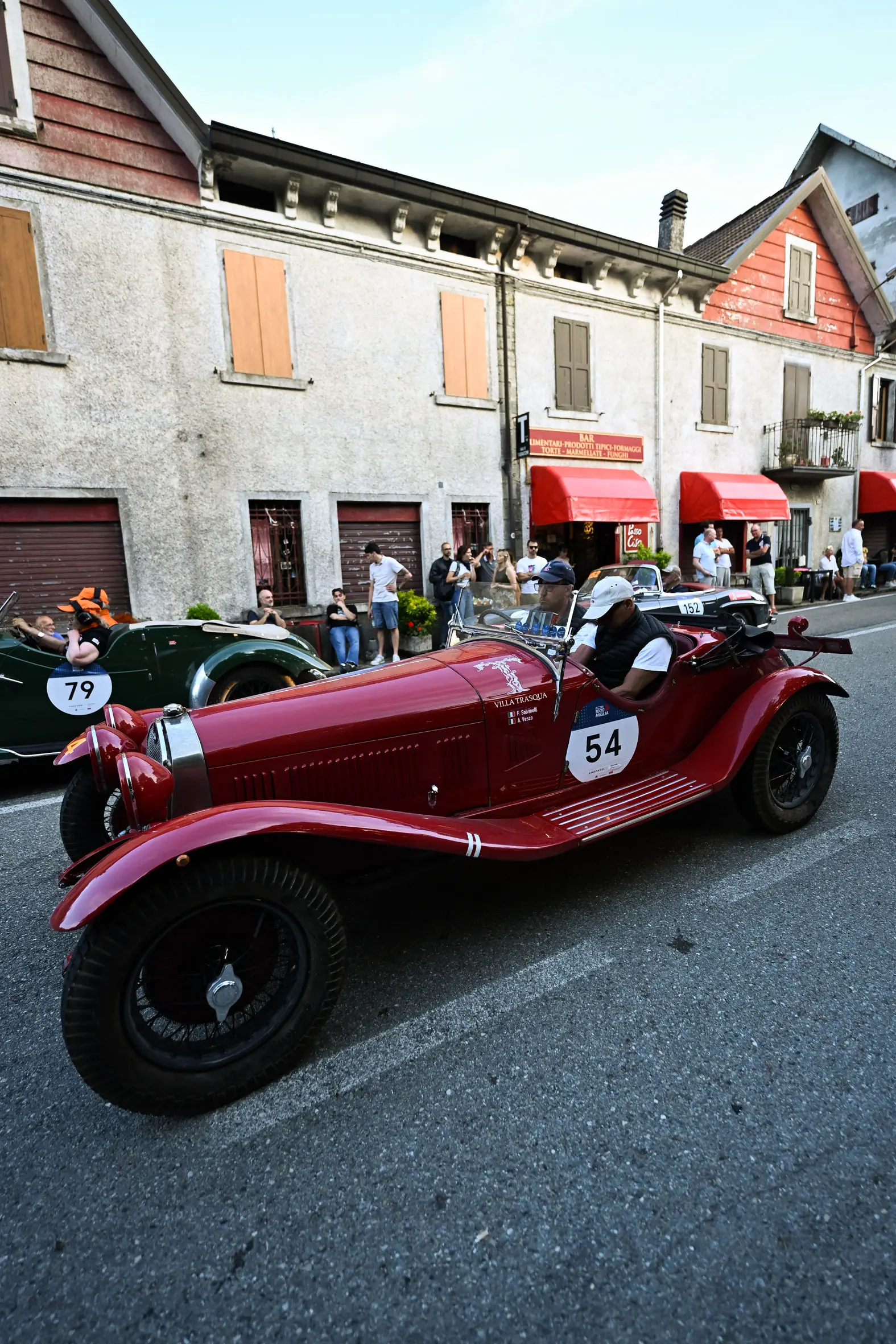 Mille Miglia 2025, il passaggio dal passo della Cisa