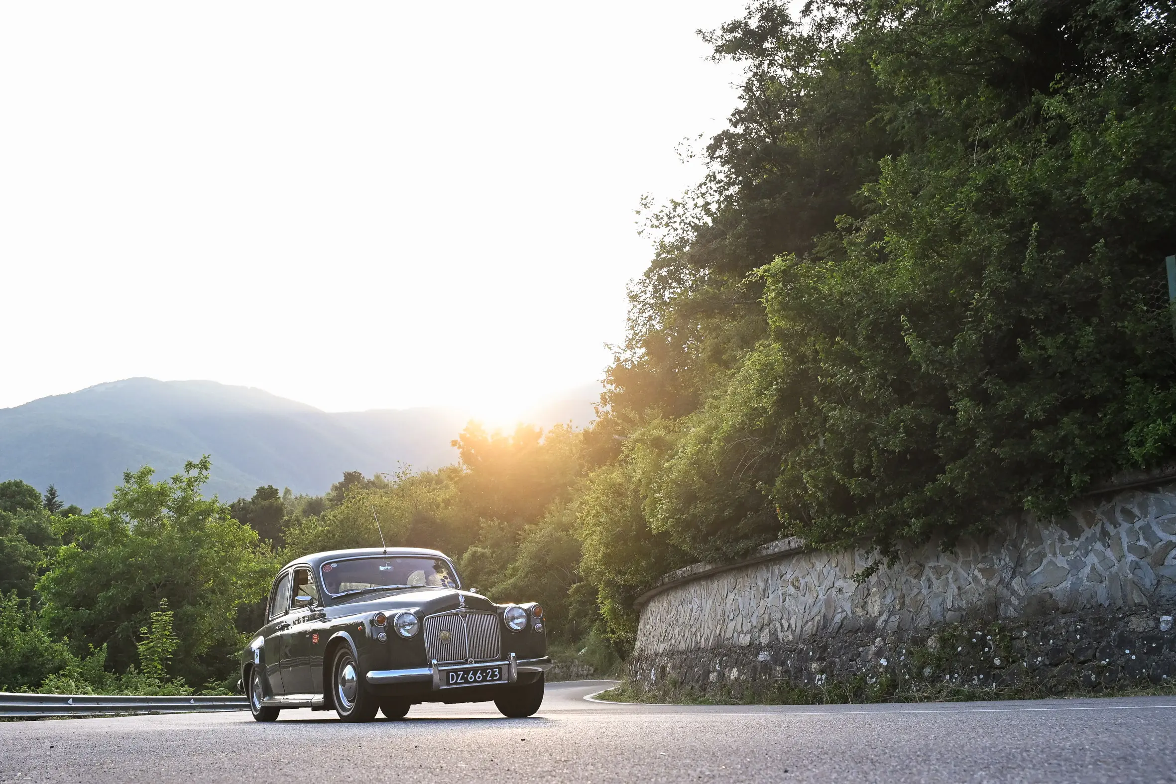 Mille Miglia 2025, il passaggio dal passo della Cisa