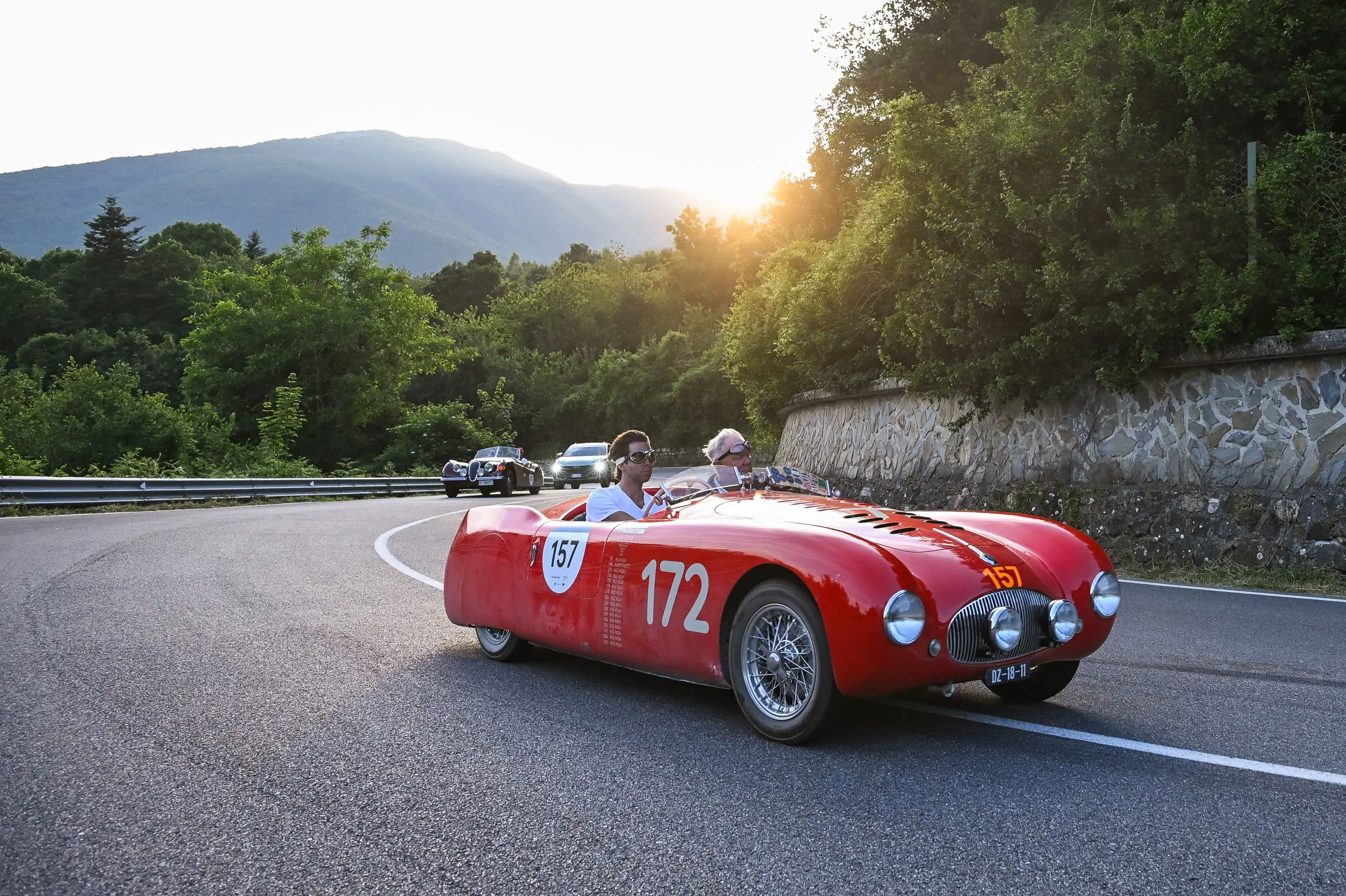 Mille Miglia 2025, il passaggio dal passo della Cisa