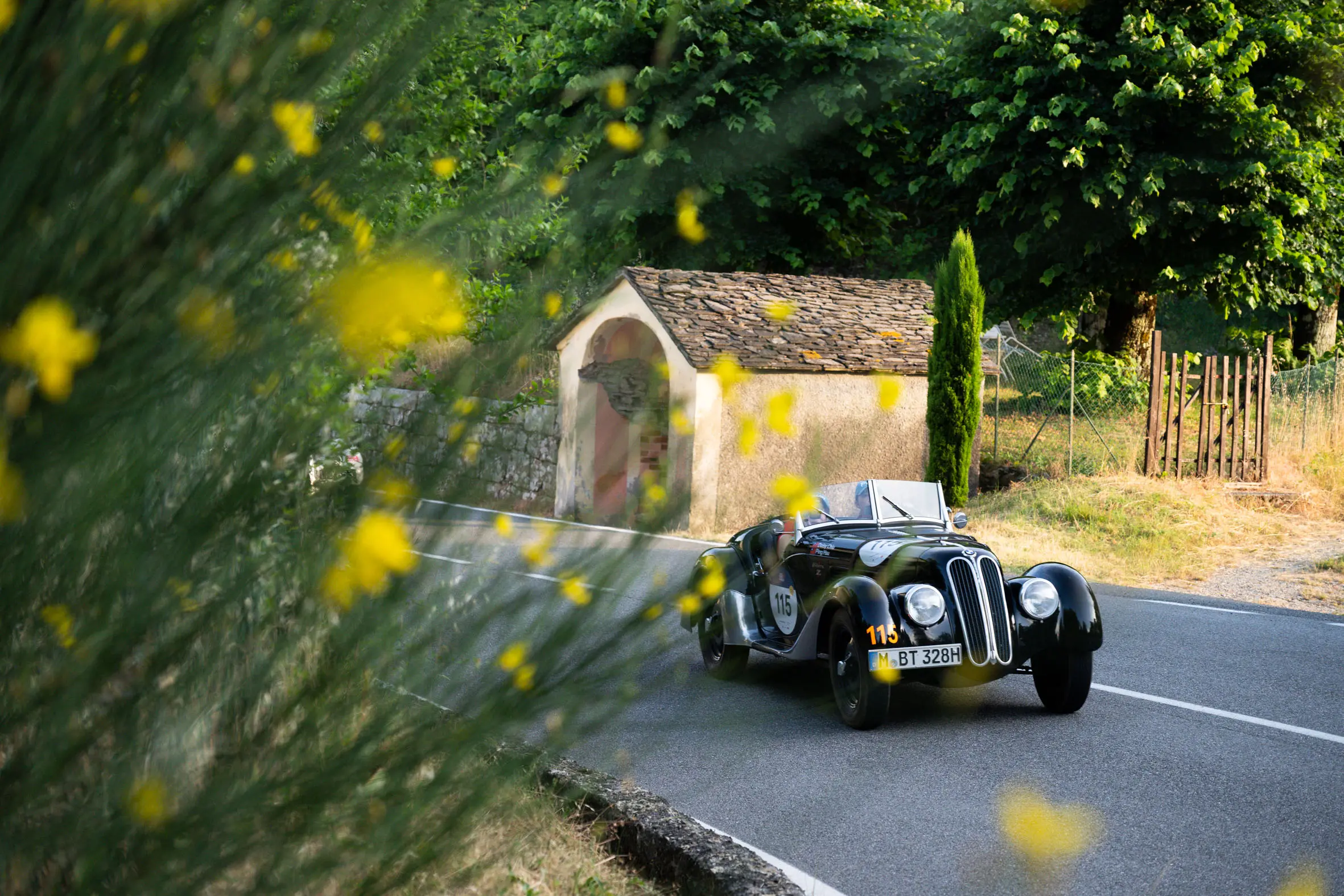 Mille Miglia 2025, il passaggio dal passo della Cisa