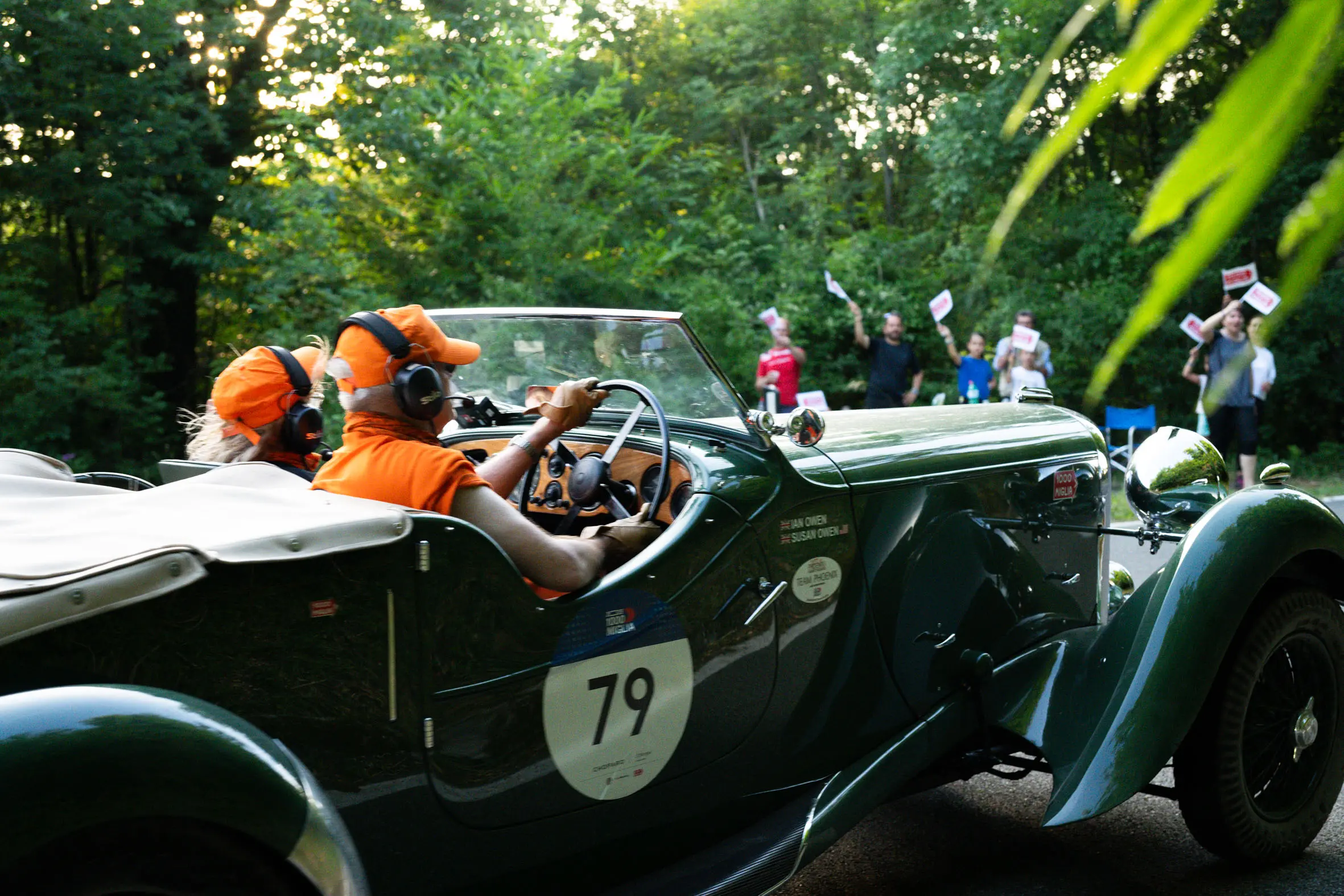Mille Miglia 2025, il passaggio dal passo della Cisa