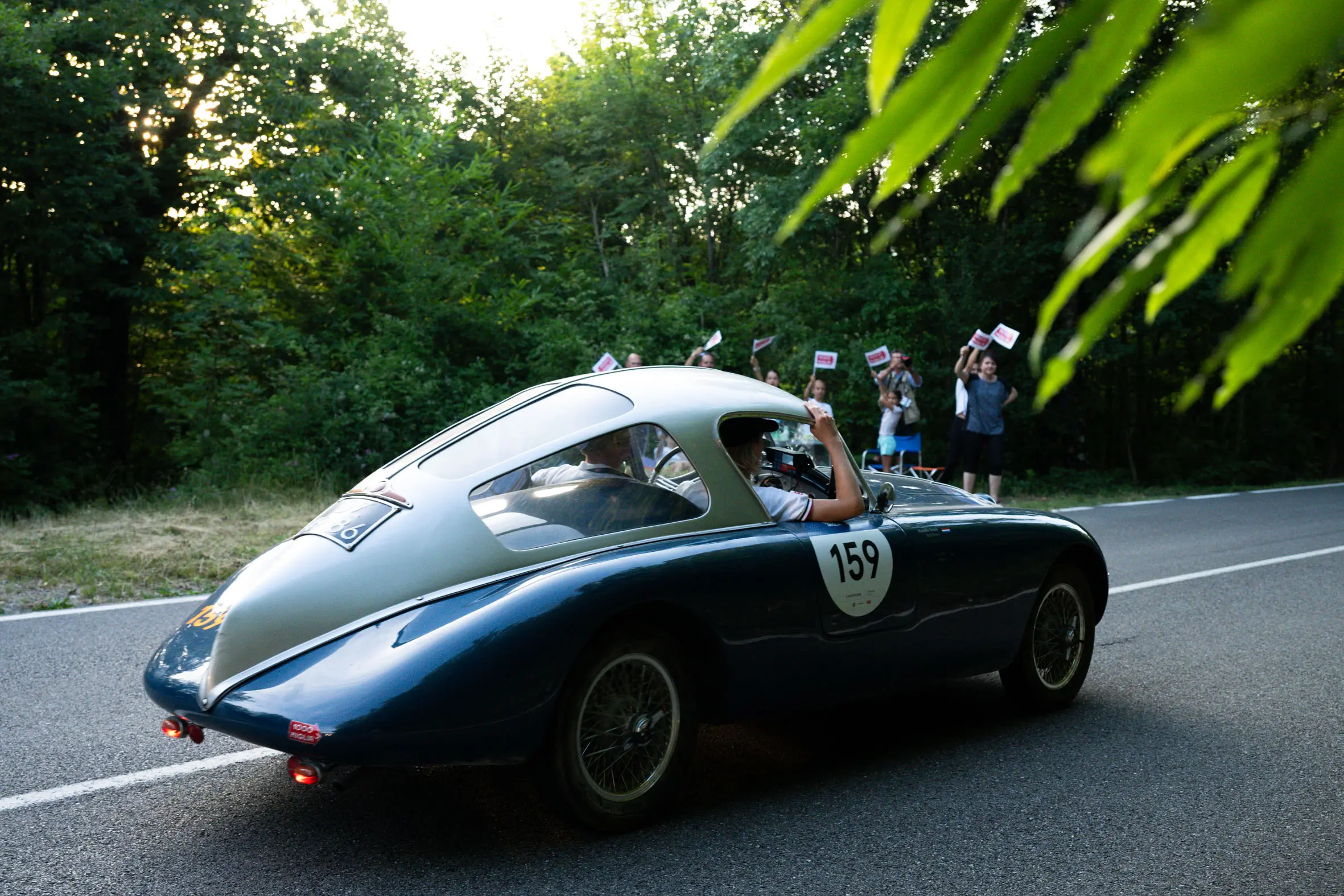 Mille Miglia 2025, il passaggio dal passo della Cisa