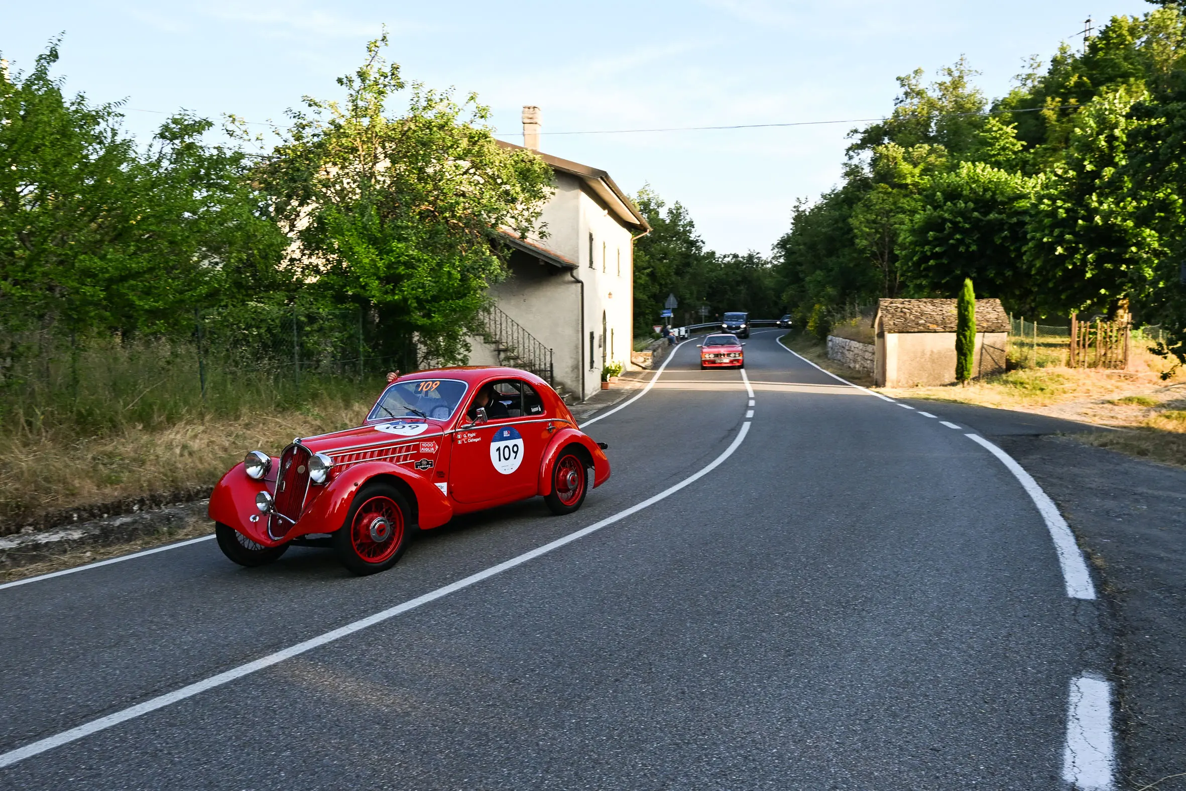 Mille Miglia 2025, il passaggio dal passo della Cisa