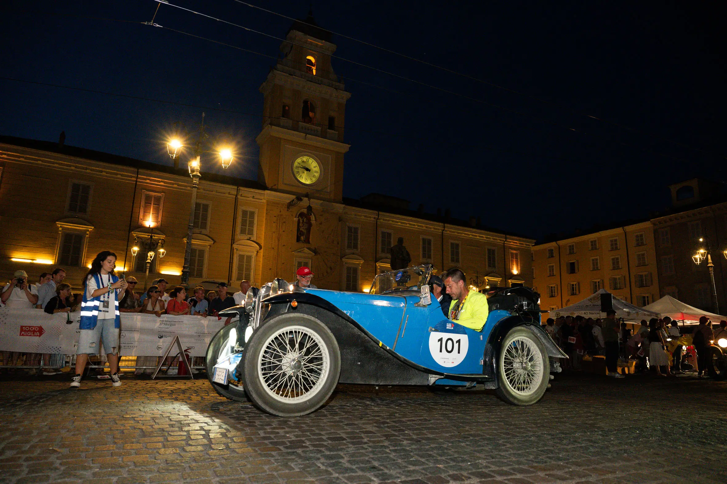 Mille Miglia 2025, l'arrivo a Parma