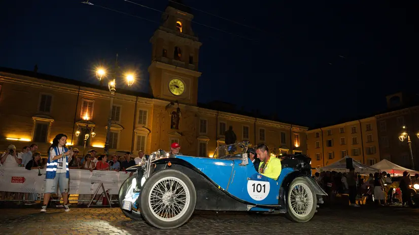 Mille Miglia 2025, l'arrivo a Parma