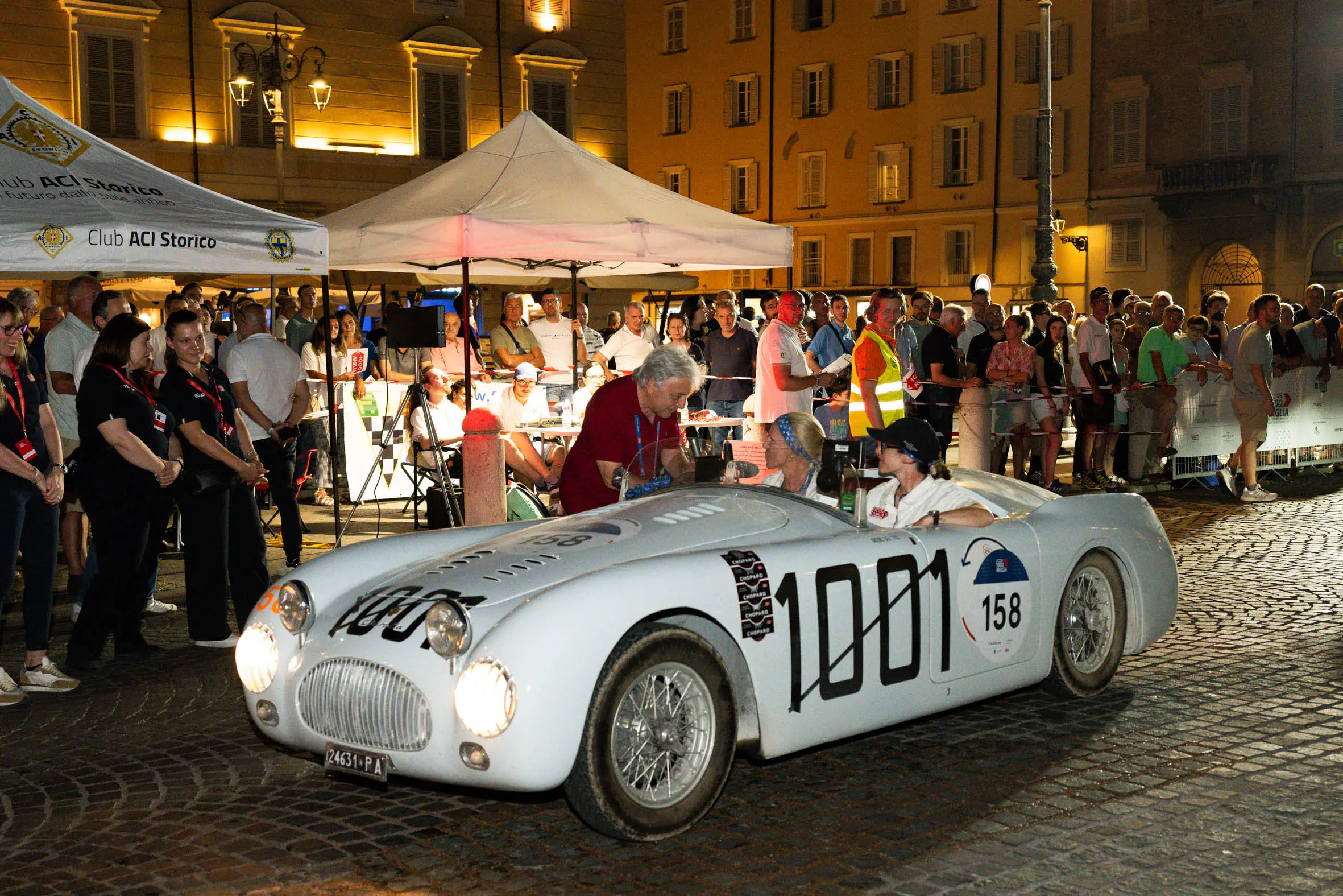 Mille Miglia 2025, l'arrivo a Parma
