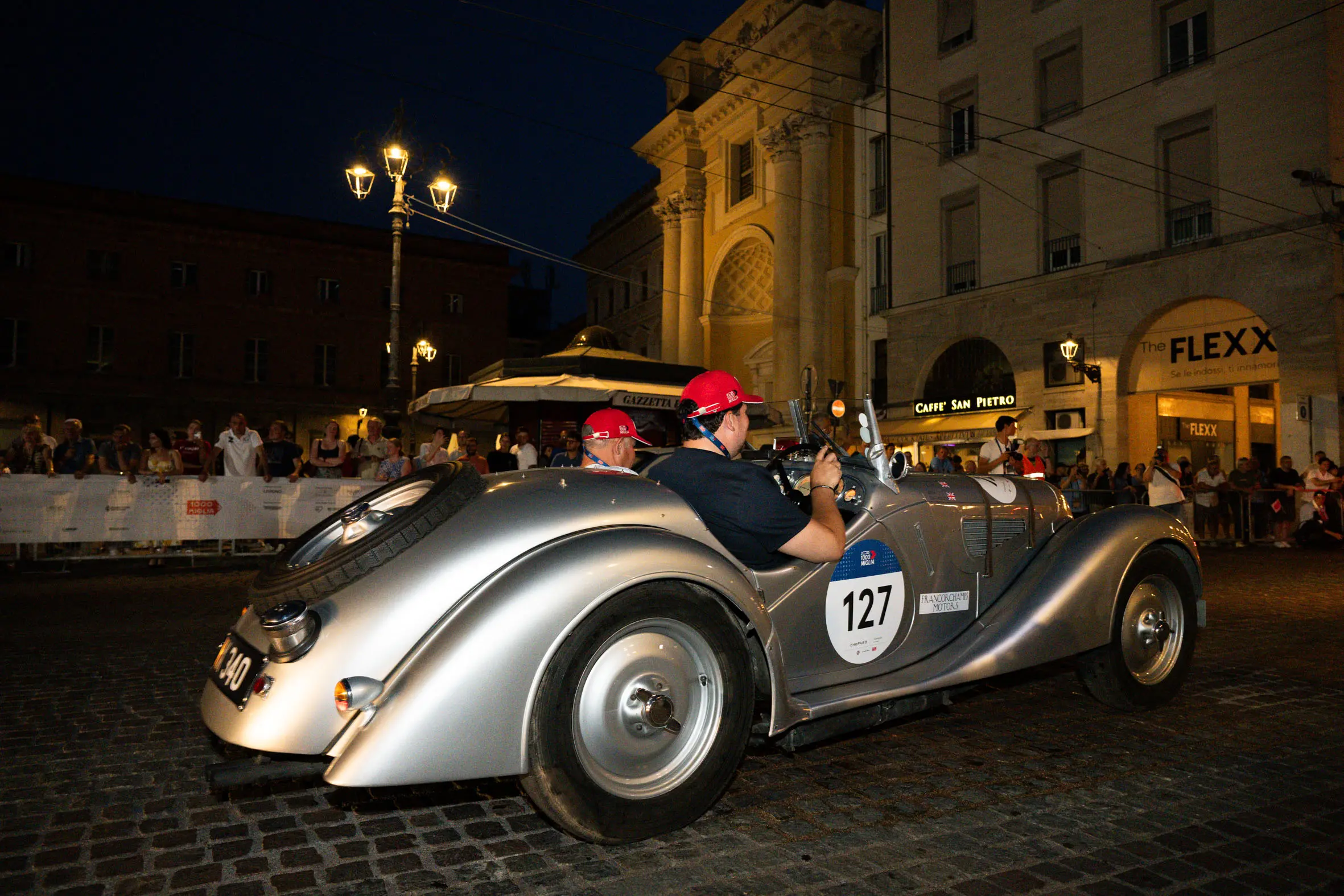Mille Miglia 2025, l'arrivo a Parma