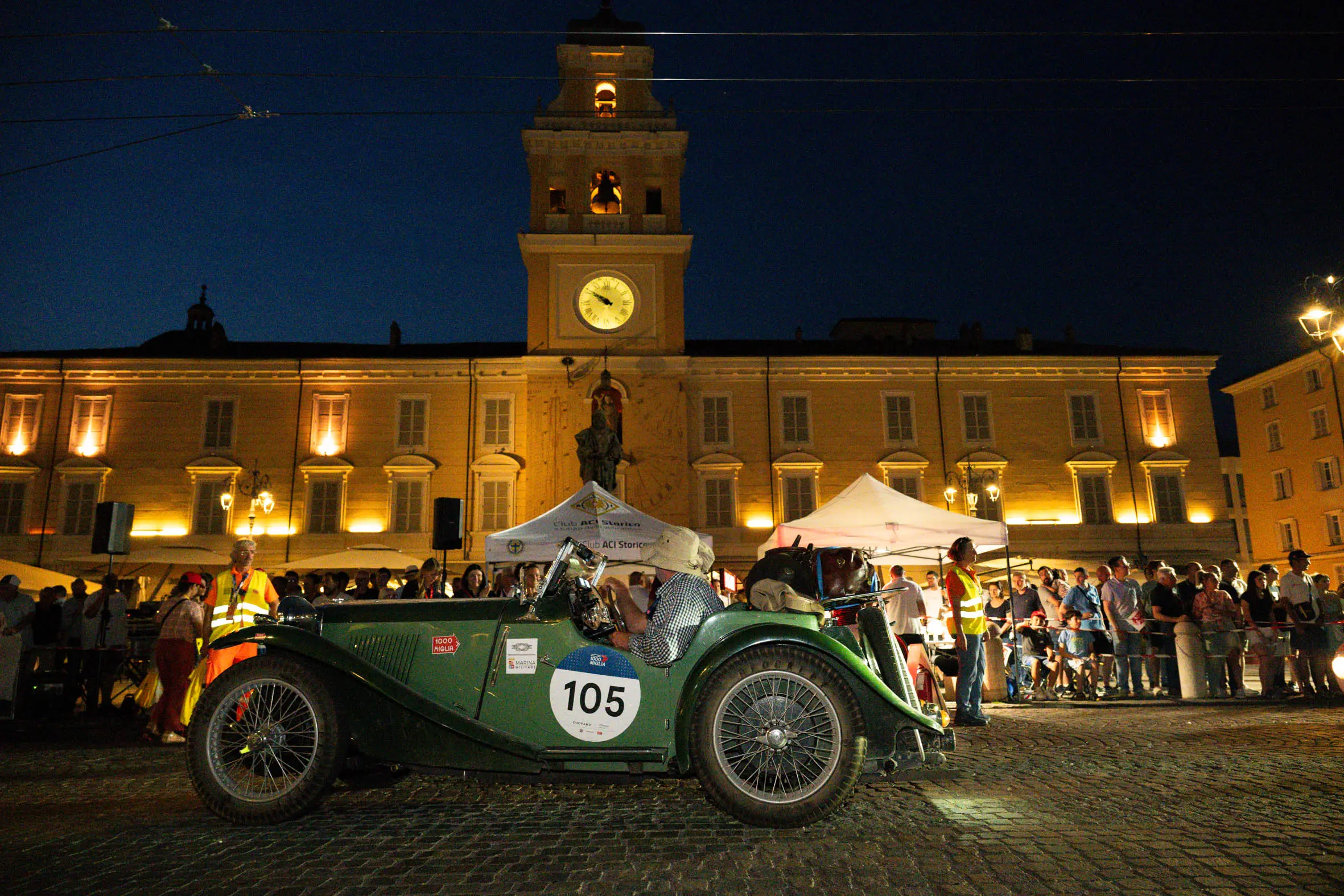 Mille Miglia 2025, l'arrivo a Parma