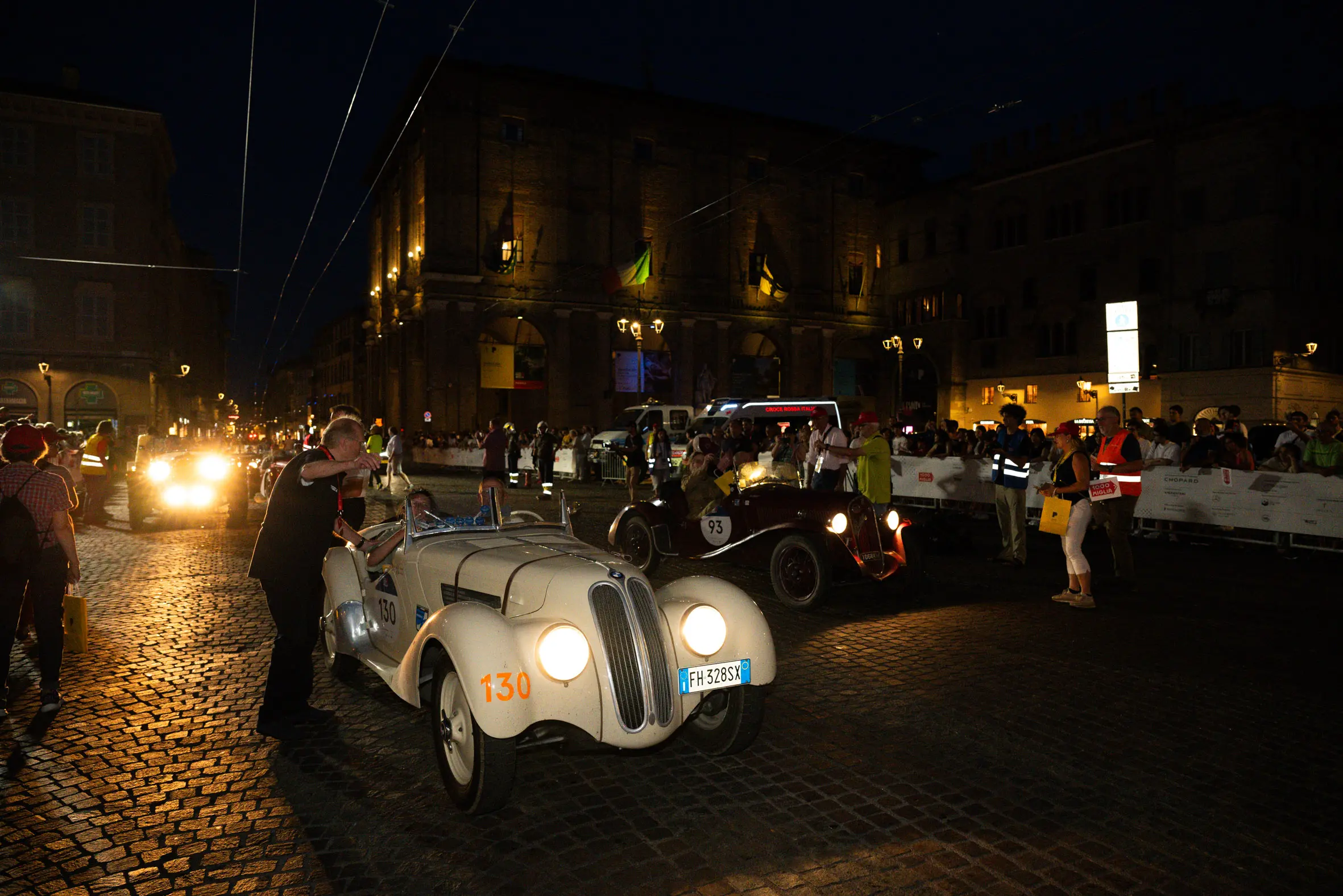 Mille Miglia 2025, l'arrivo a Parma