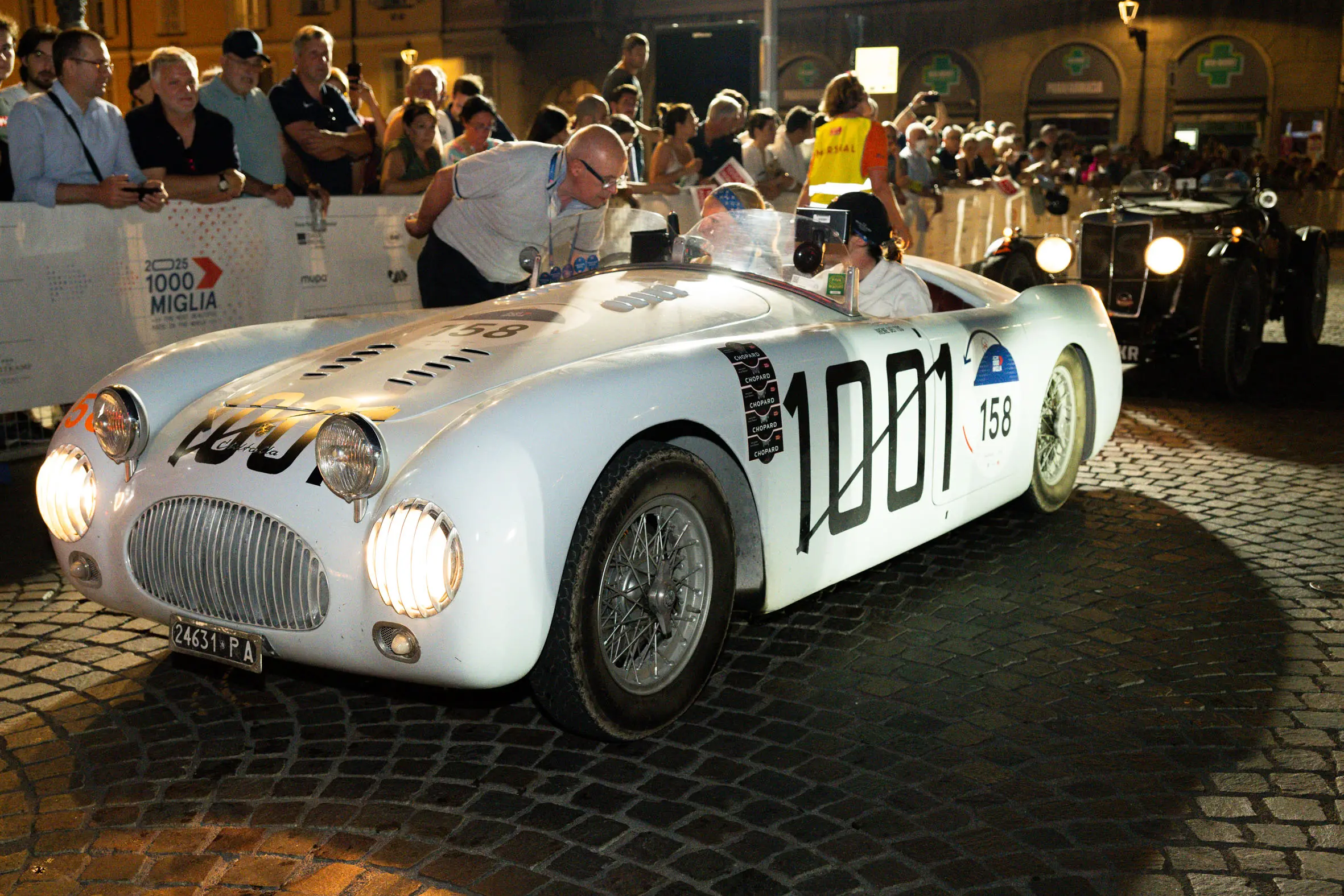 Mille Miglia 2025, l'arrivo a Parma
