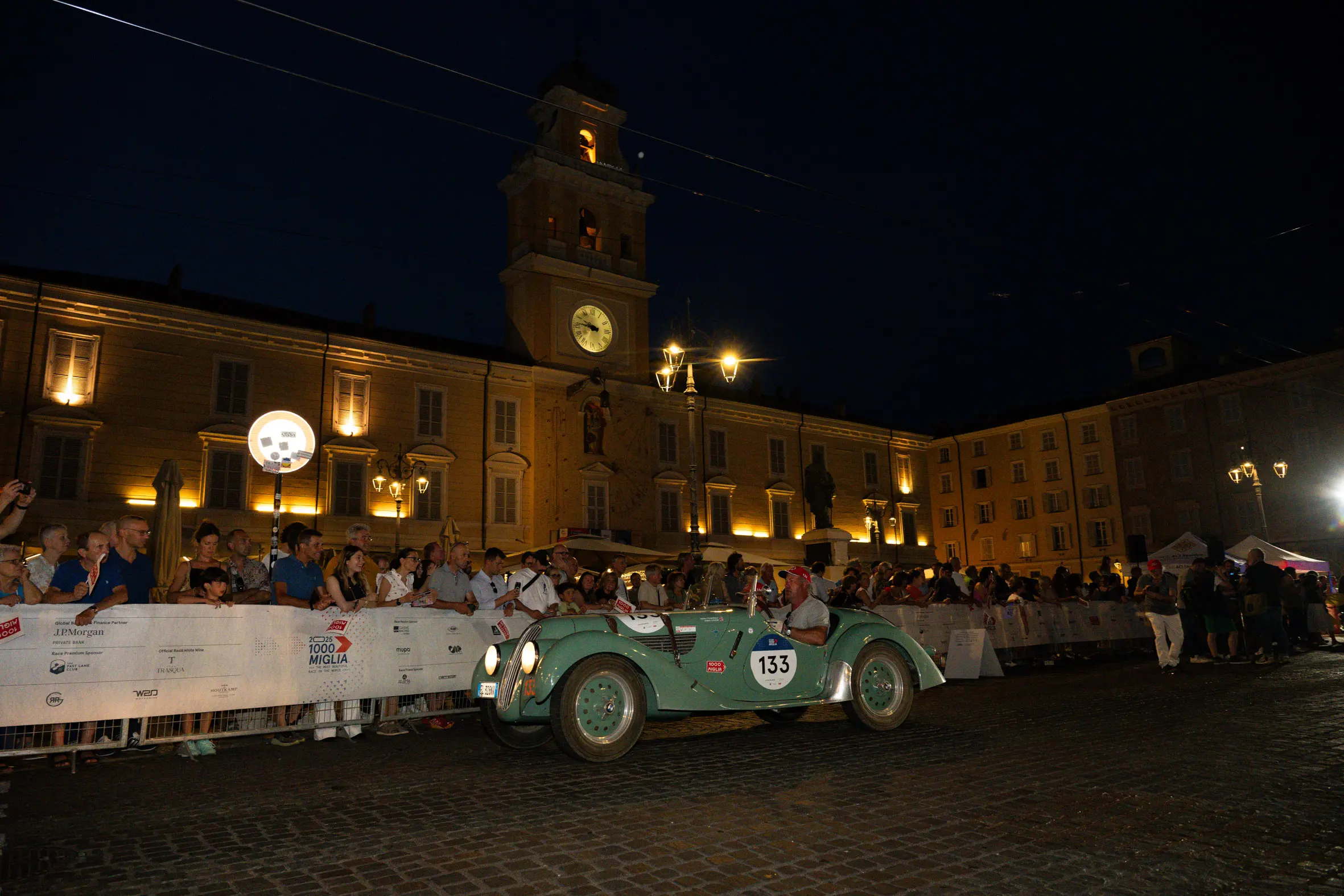 Mille Miglia 2025, l'arrivo a Parma