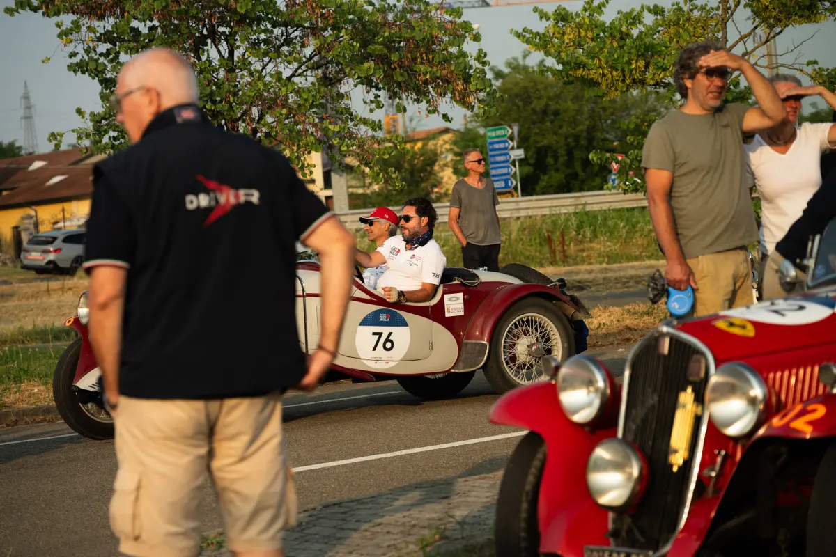 Mille Miglia 2025, la partenza da Parma