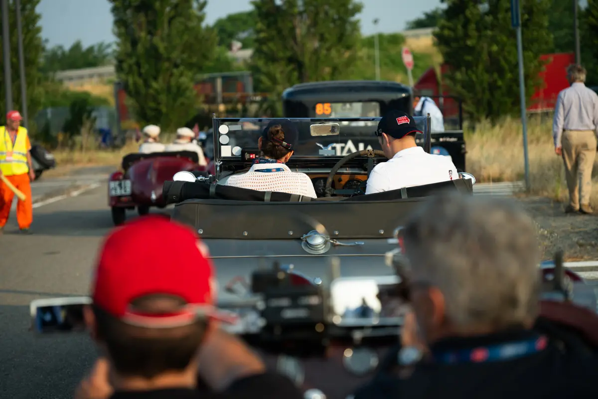 Mille Miglia 2025, la partenza da Parma