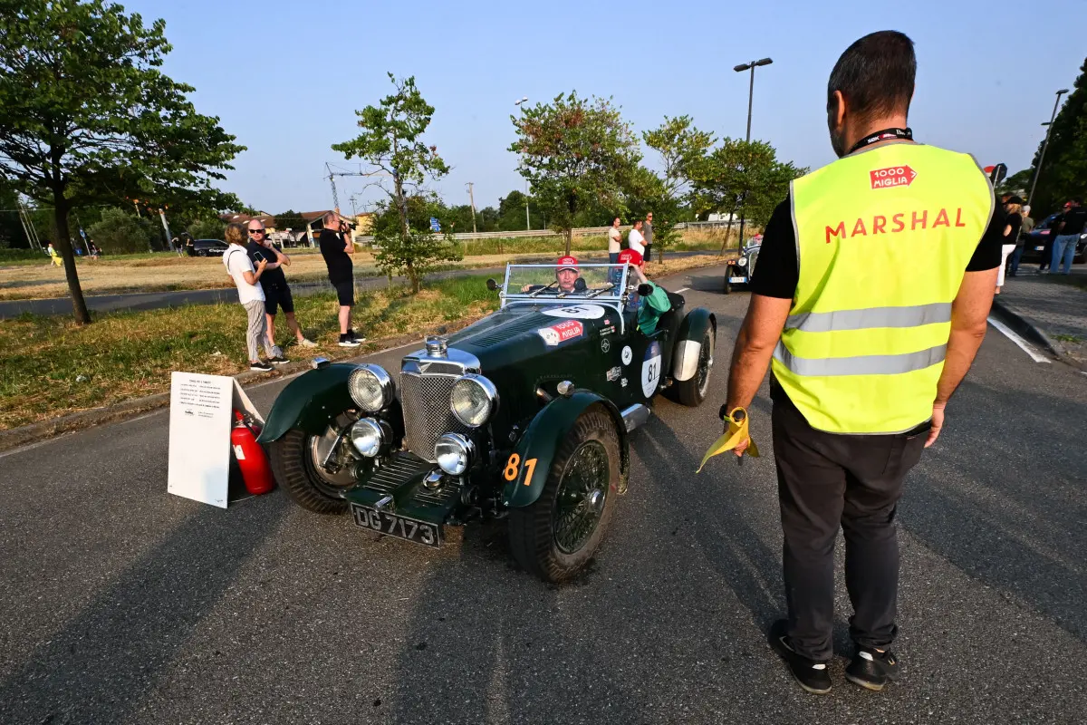 Mille Miglia 2025, la partenza da Parma