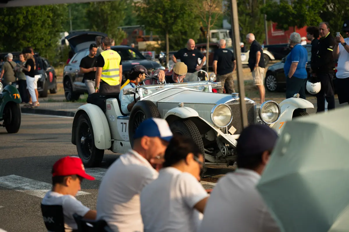 Mille Miglia 2025, la partenza da Parma