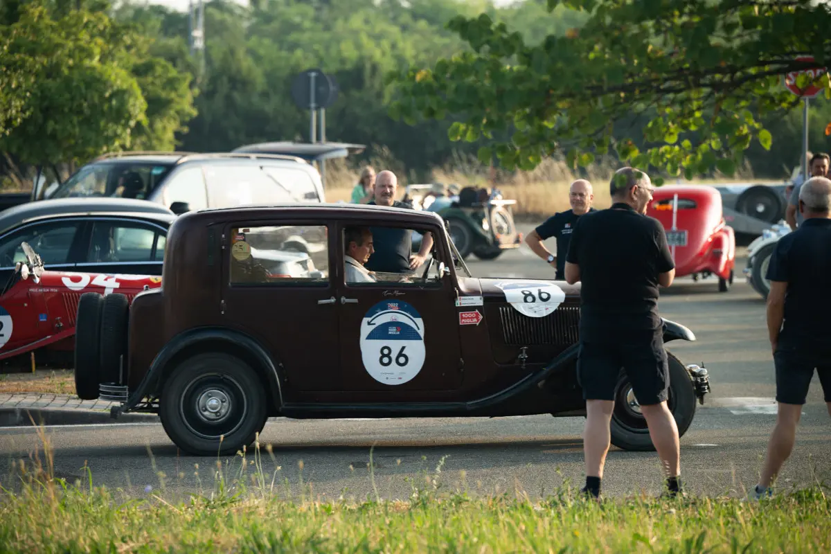 Mille Miglia 2025, la partenza da Parma