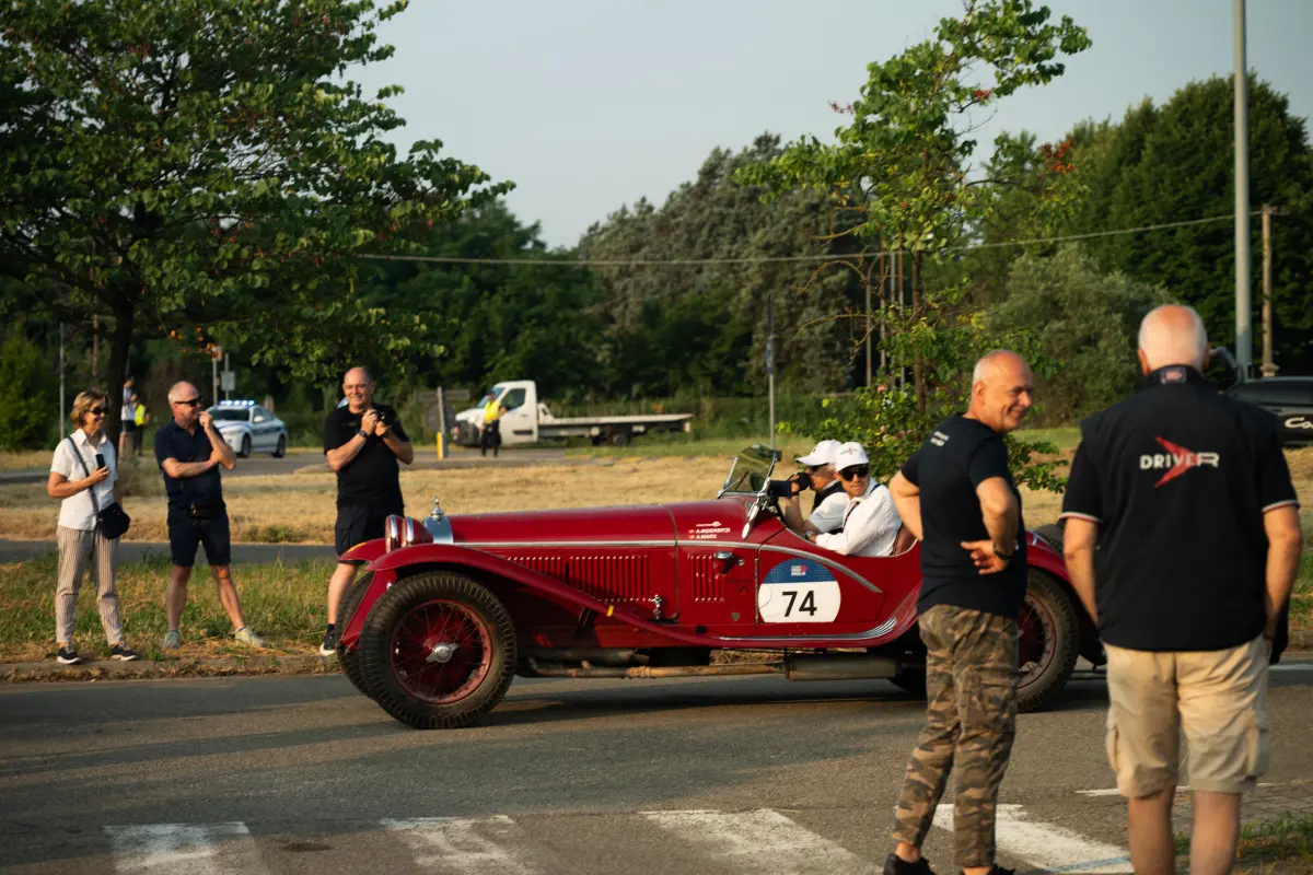 Mille Miglia 2025, la partenza da Parma