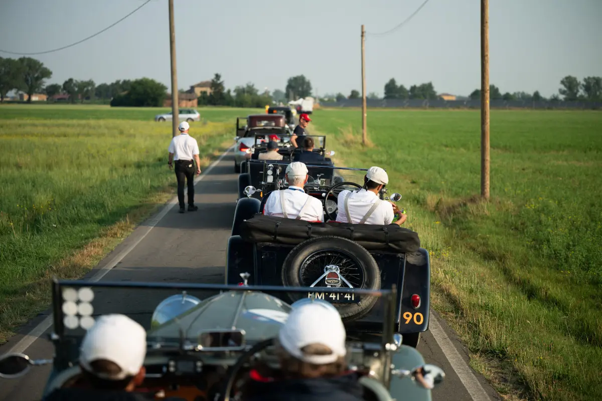 Mille Miglia 2025, la prova cronometro a Roncole