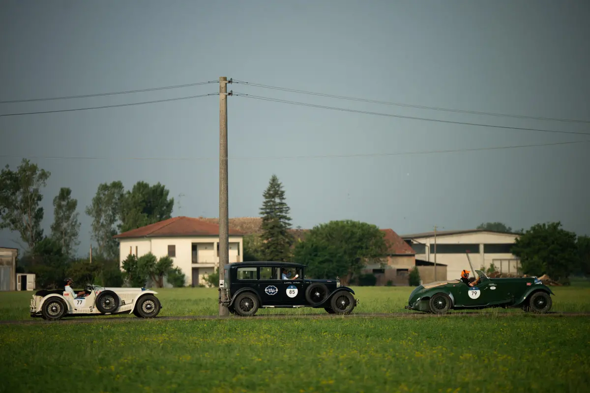 Mille Miglia 2025, la prova cronometro a Roncole