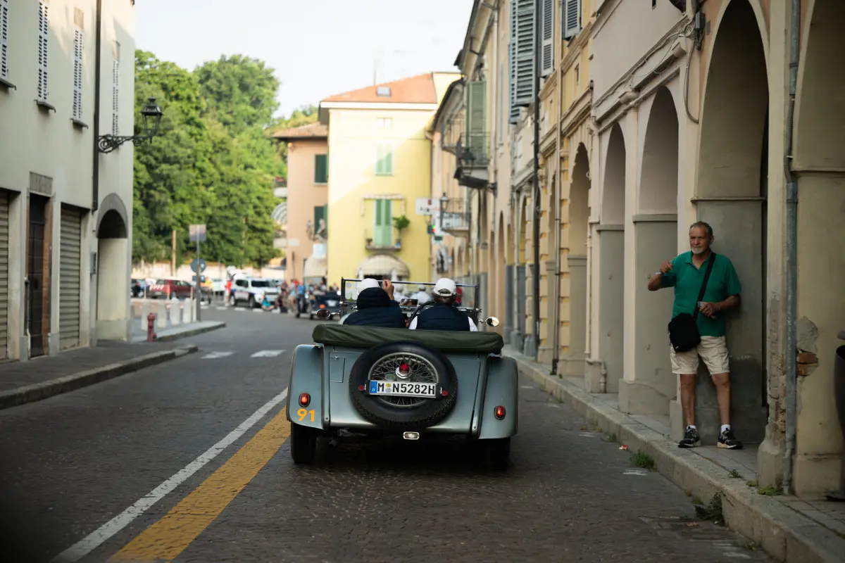 Mille Miglia 2025, la prova cronometro a Roncole