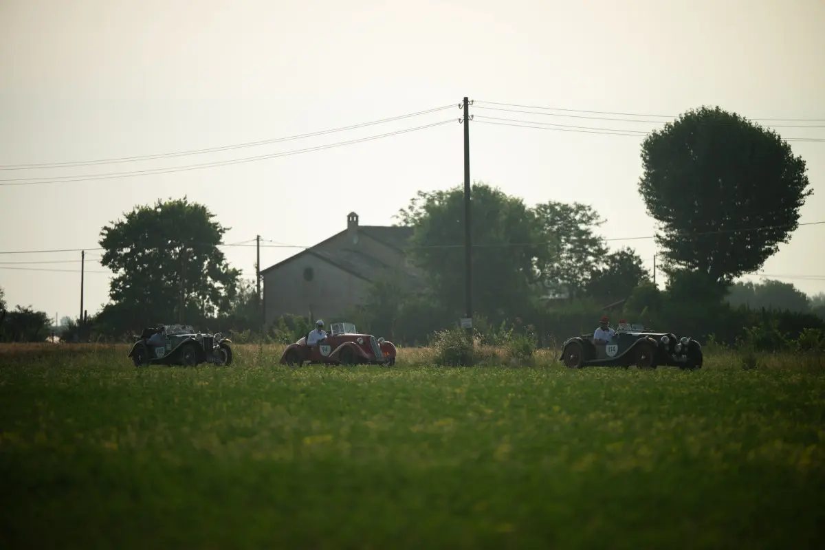 Mille Miglia 2025, la prova cronometro a Roncole