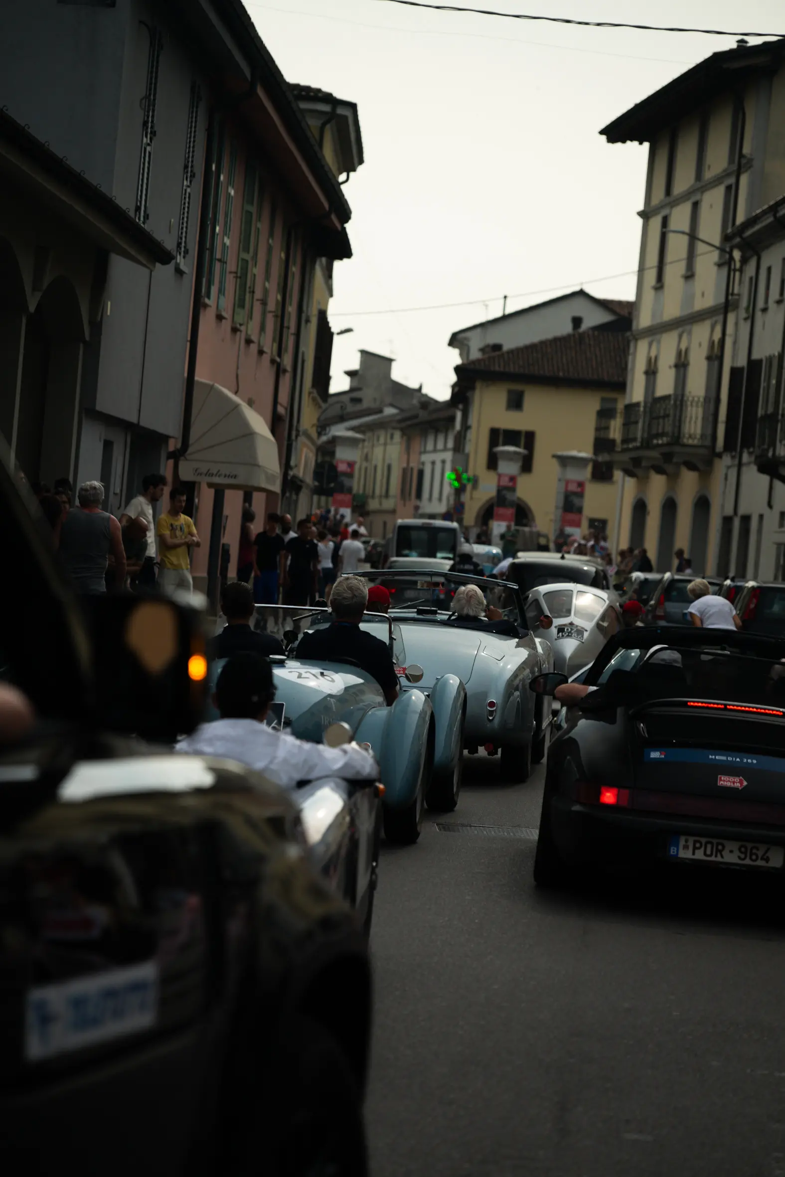 Mille Miglia 2025, il passaggio da Soncino