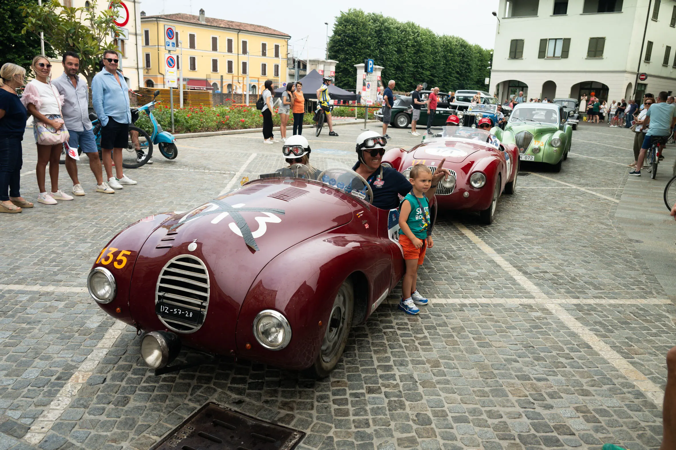 Mille Miglia 2025, il passaggio da Soncino