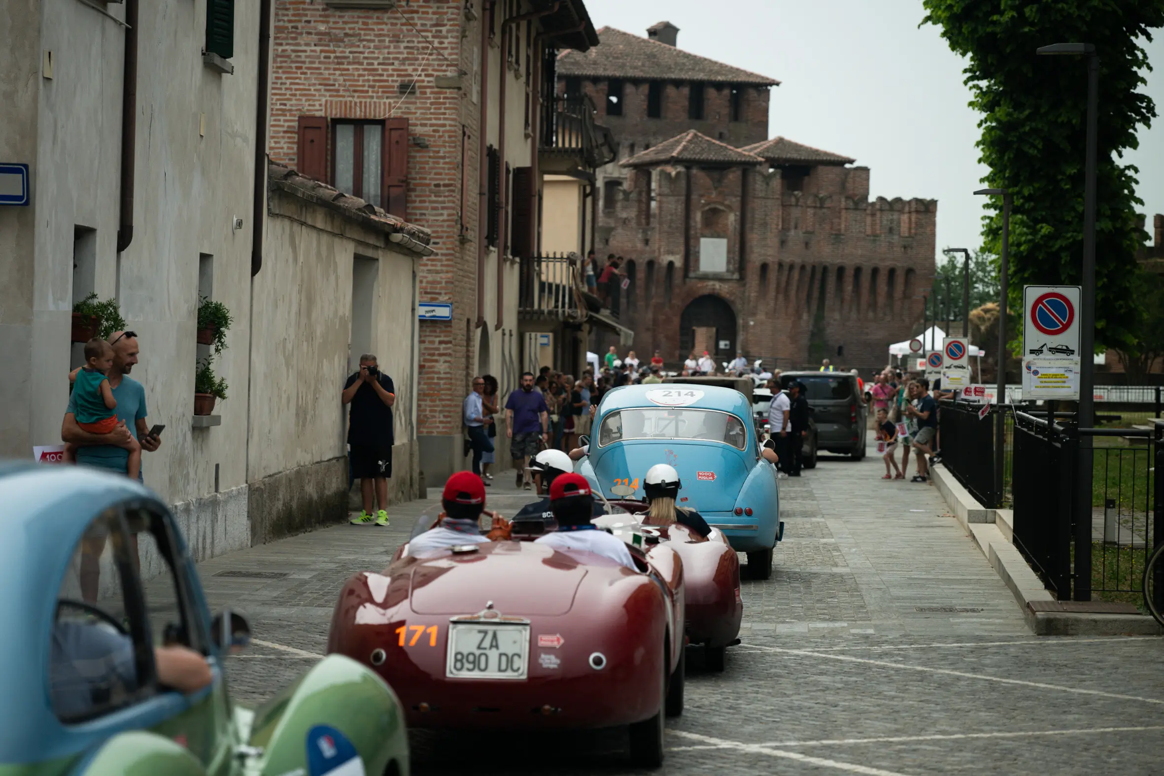 Mille Miglia 2025, il passaggio da Soncino